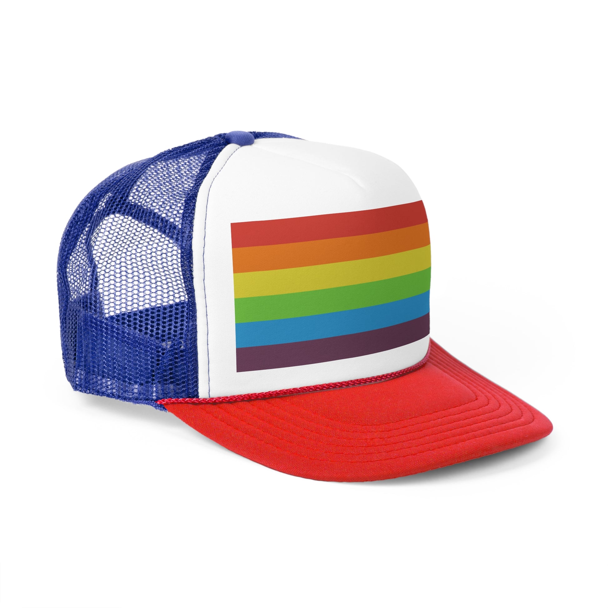 Trucker Hat | Vintage Pride Flag