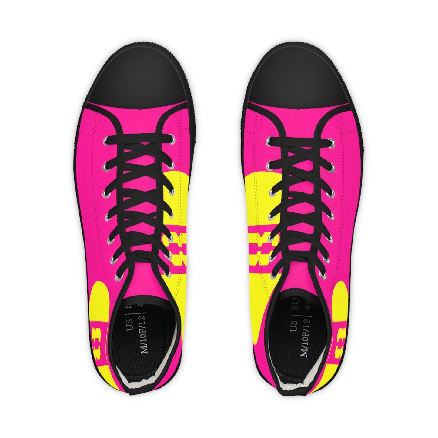 Limited Edition High Top Sneakers - 8 - Pink