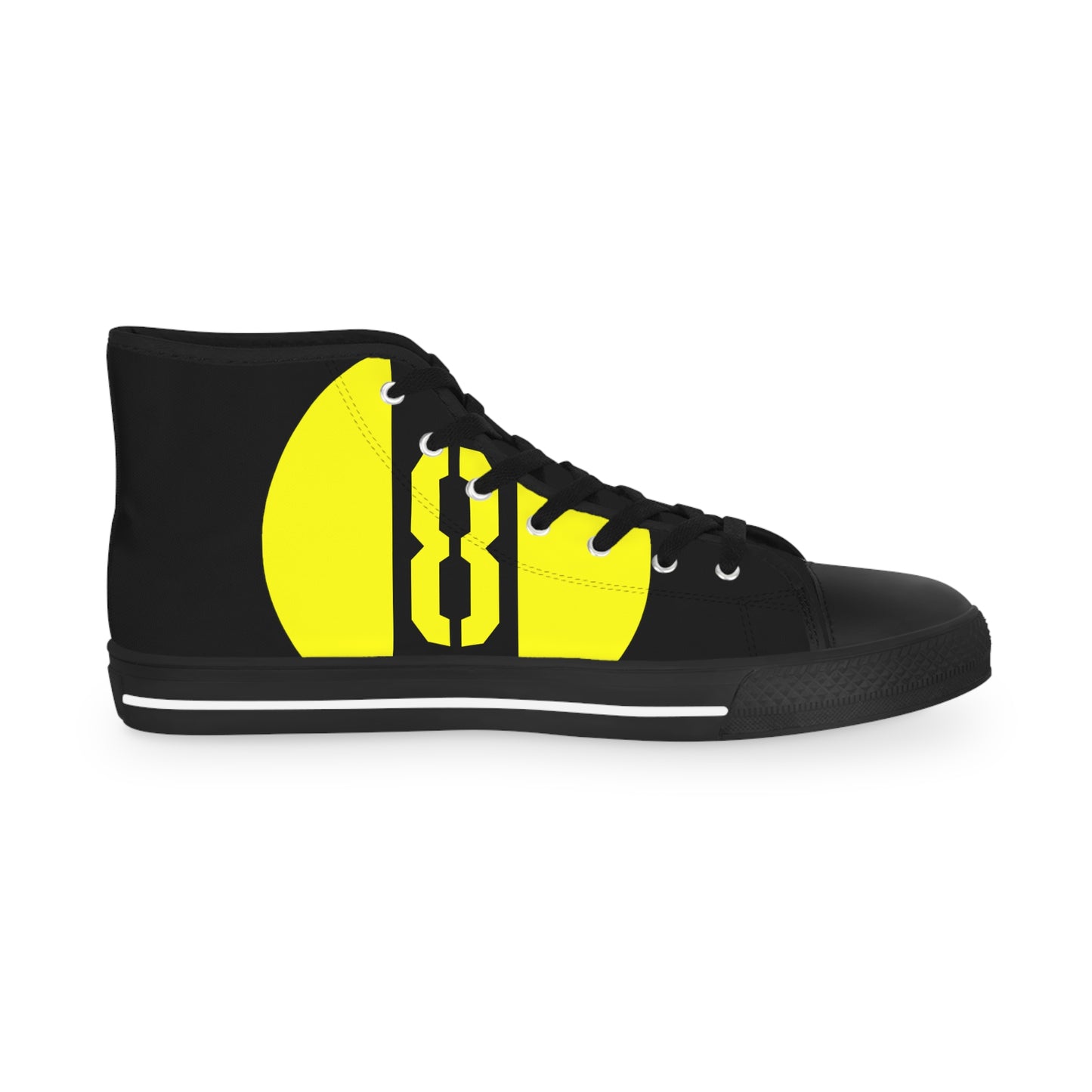 Limited Edition High Top Sneakers - 8 - Black