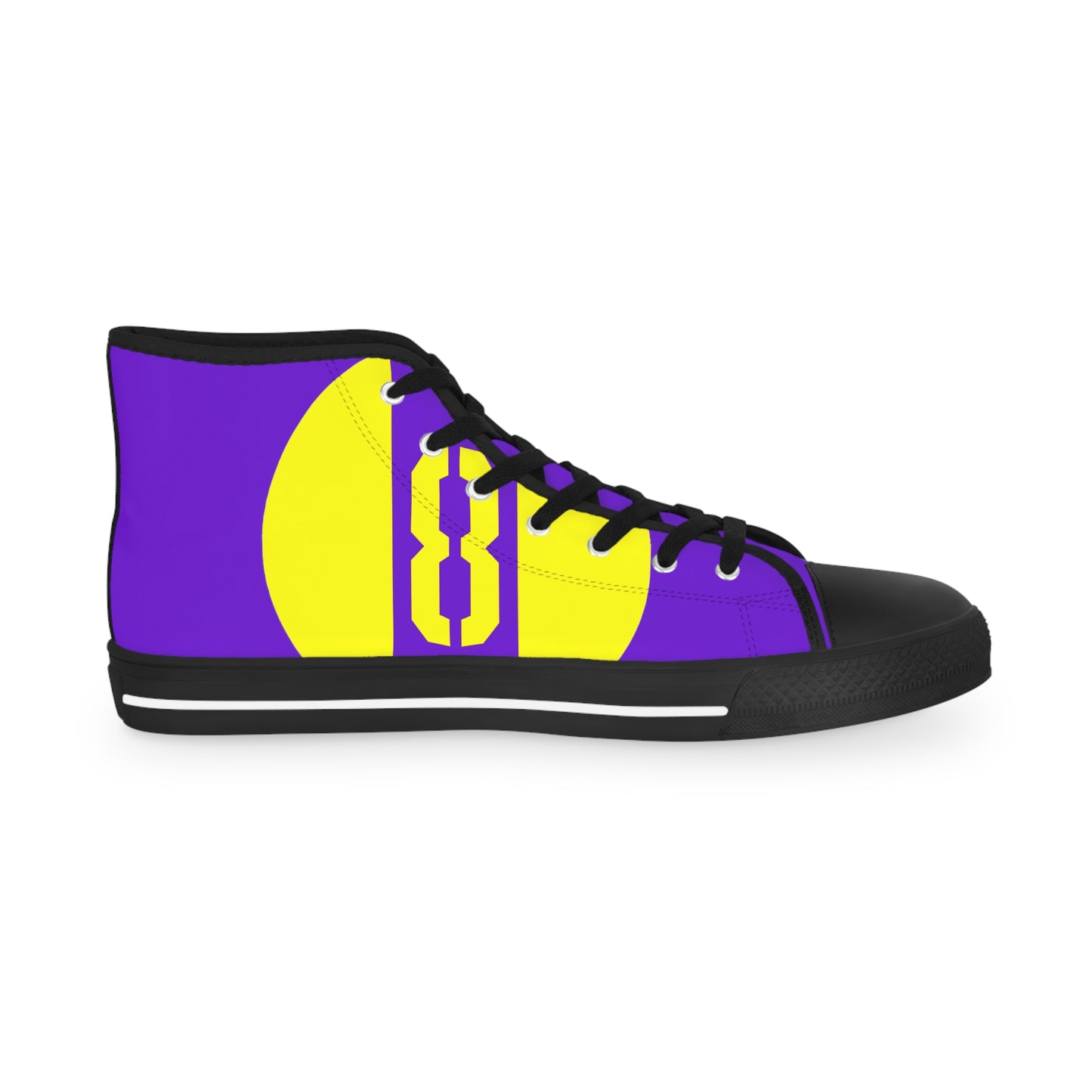 Limited Edition High Top Sneakers - 8 - Purple