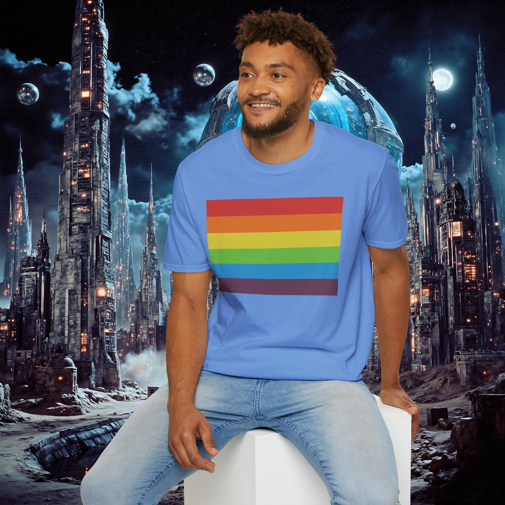 T-Shirt | Vintage Pride Flag