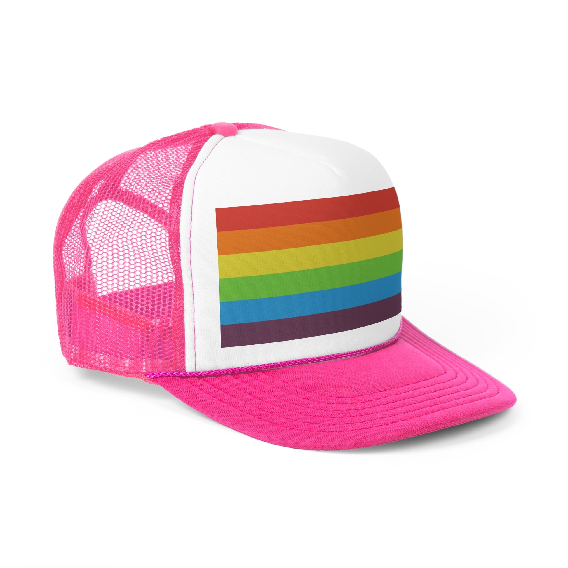 Trucker Hat | Vintage Pride Flag