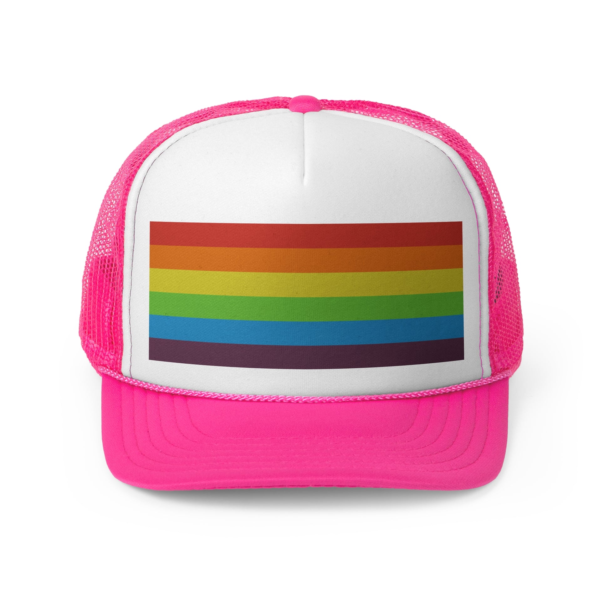 Trucker Hat | Vintage Pride Flag