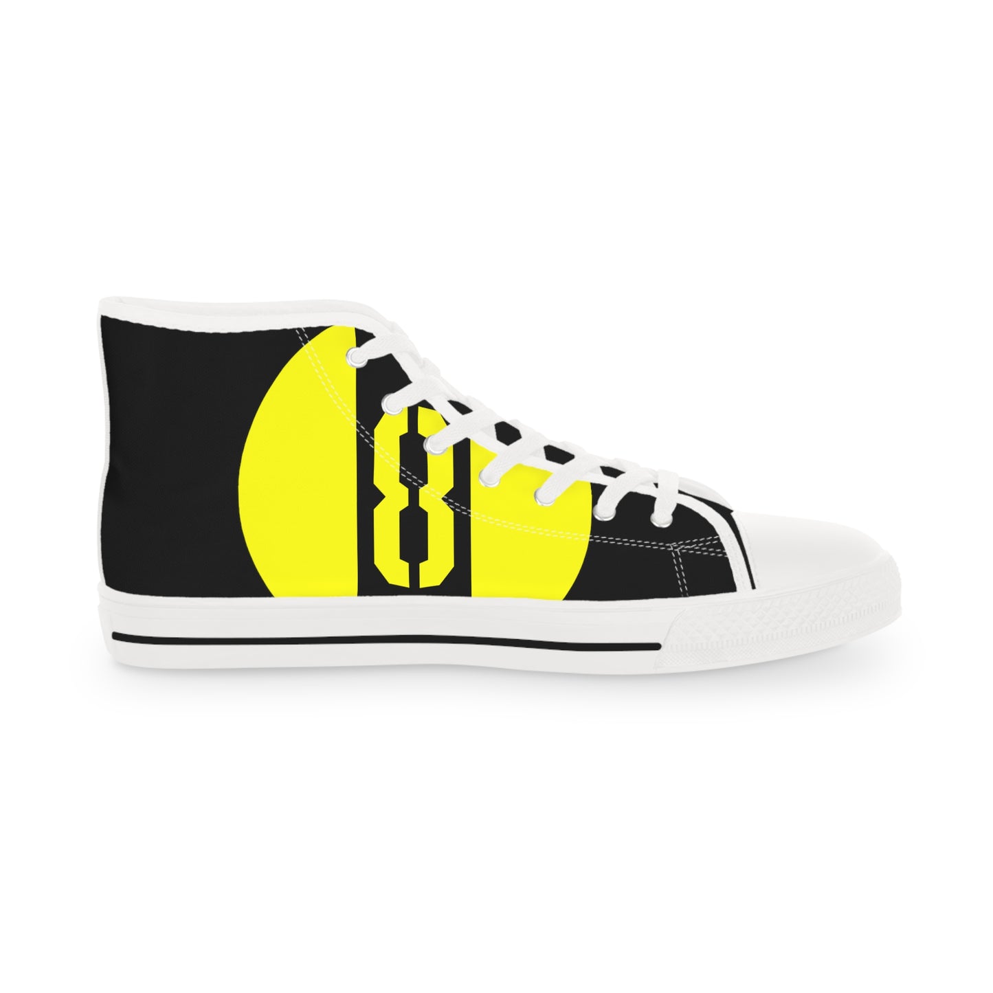 Limited Edition High Top Sneakers - 8 - Black