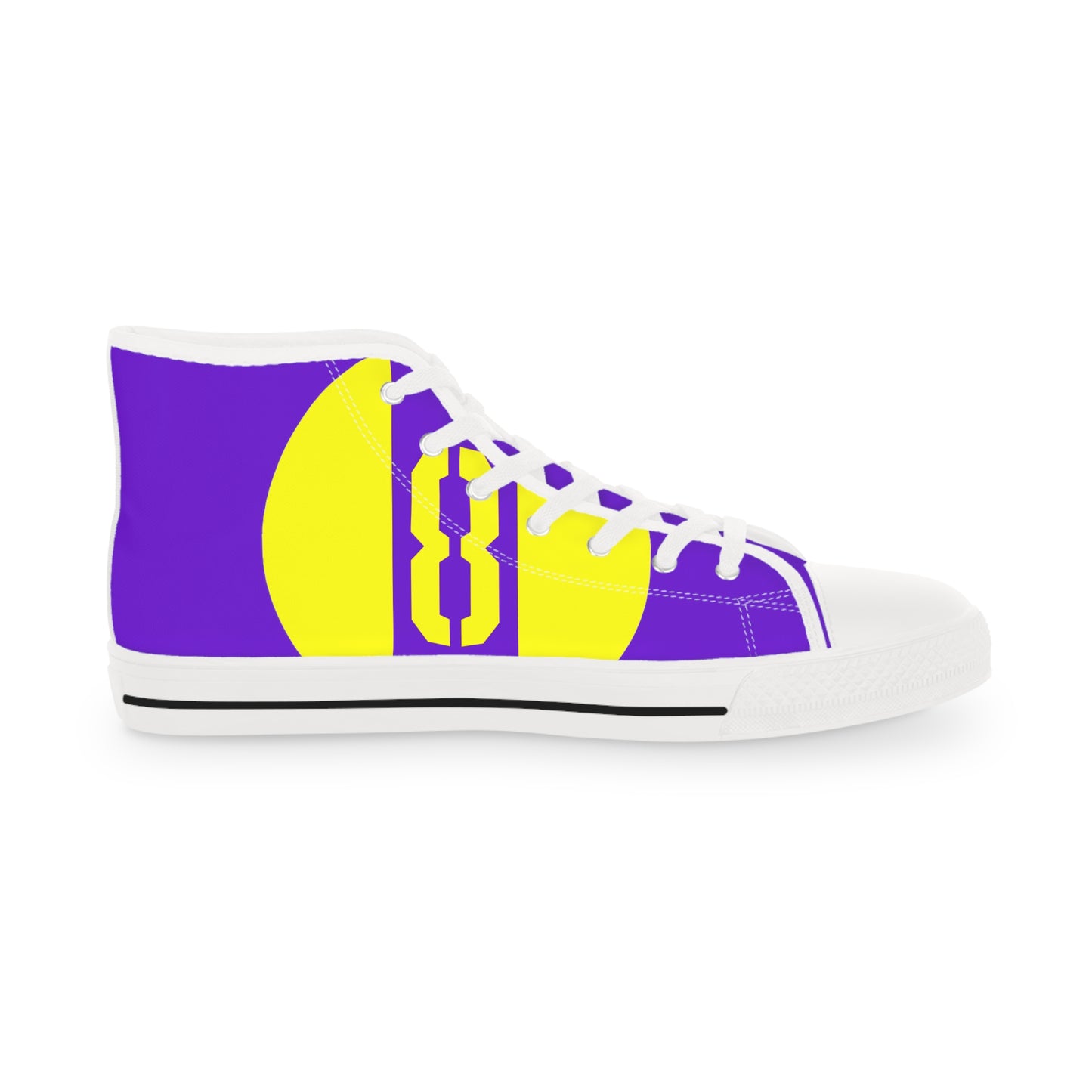 Limited Edition High Top Sneakers - 8 - Purple