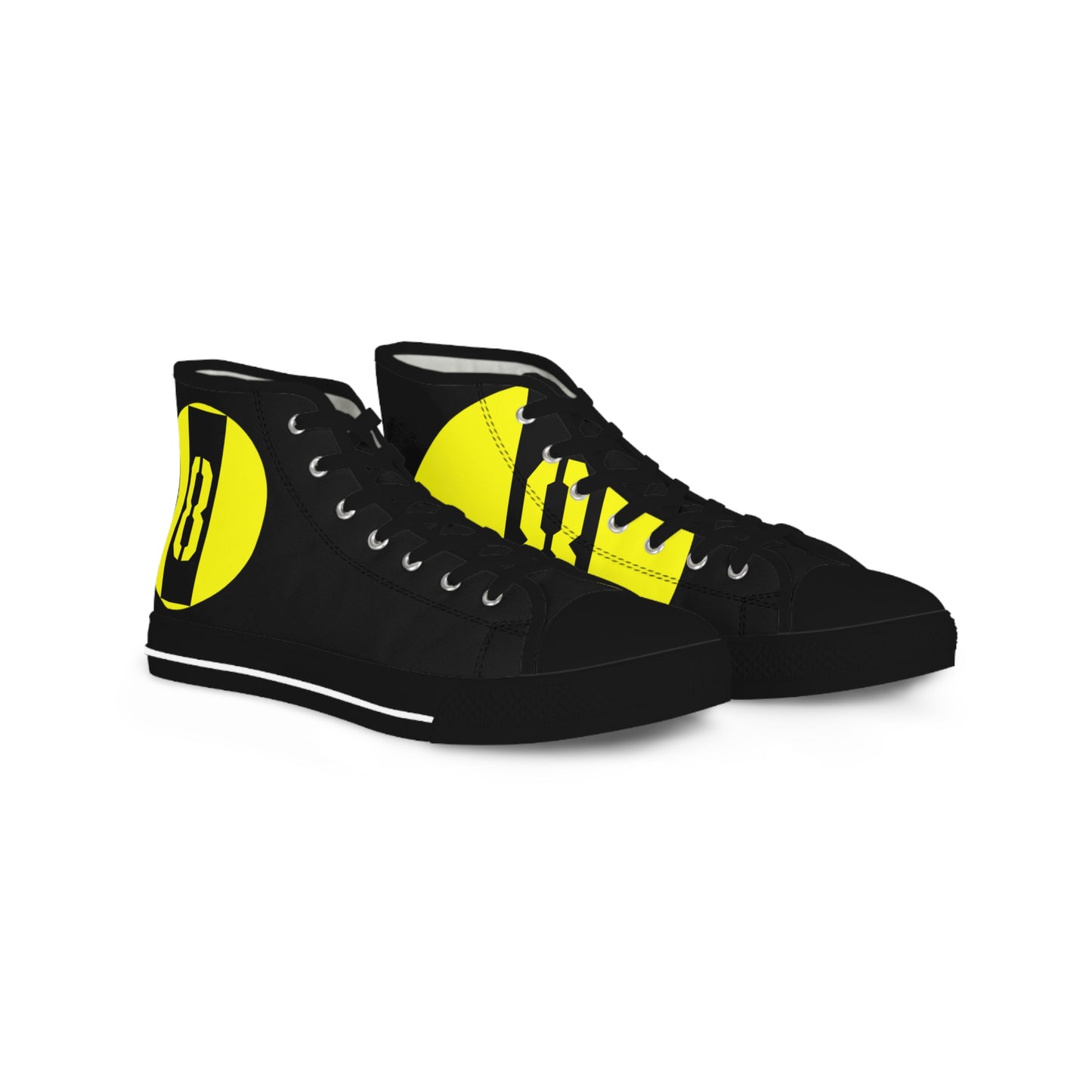 Limited Edition High Top Sneakers - 8 - Black