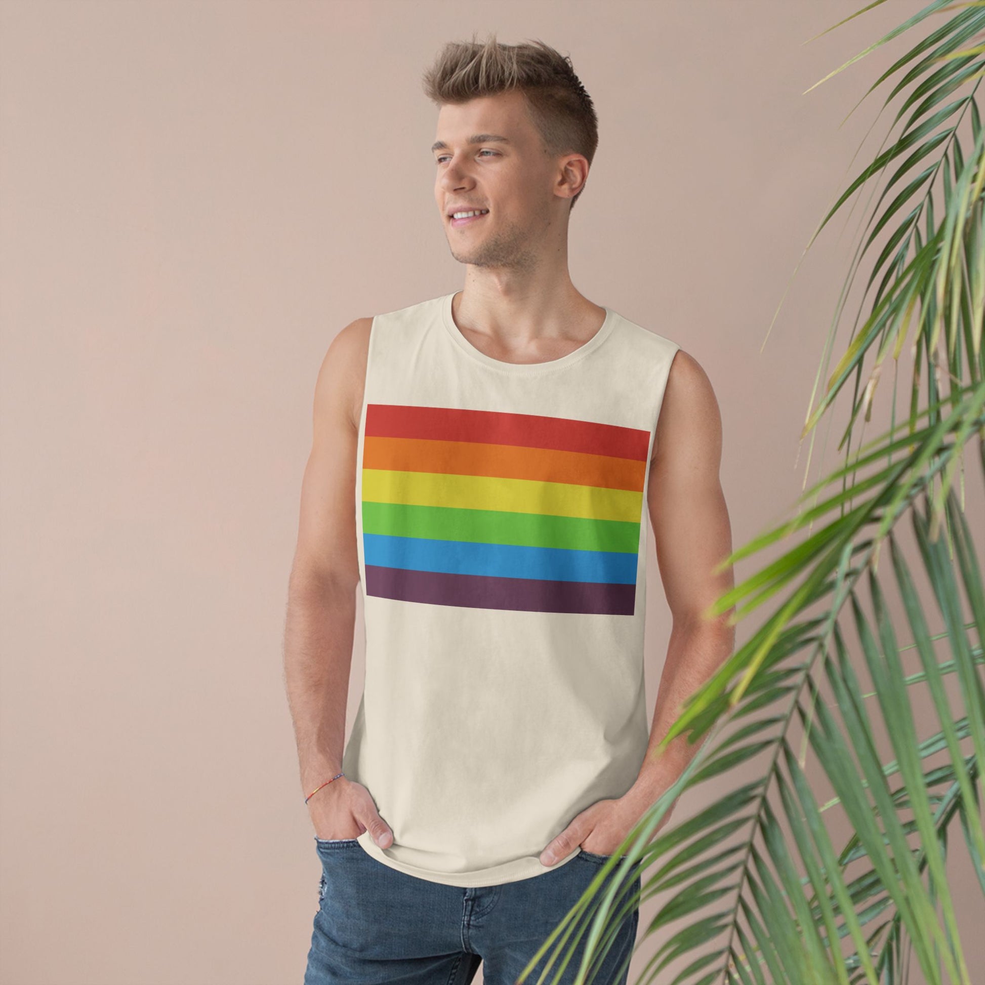 Muscle Tank | Vintage Pride Flag