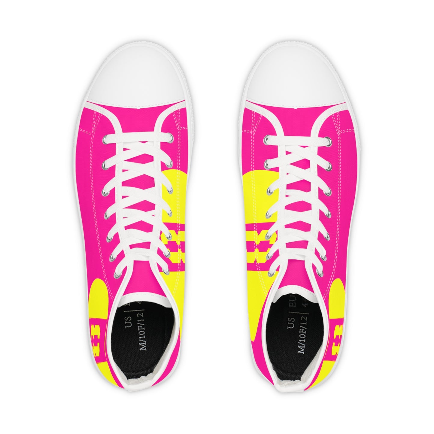 Limited Edition High Top Sneakers - 8 - Pink