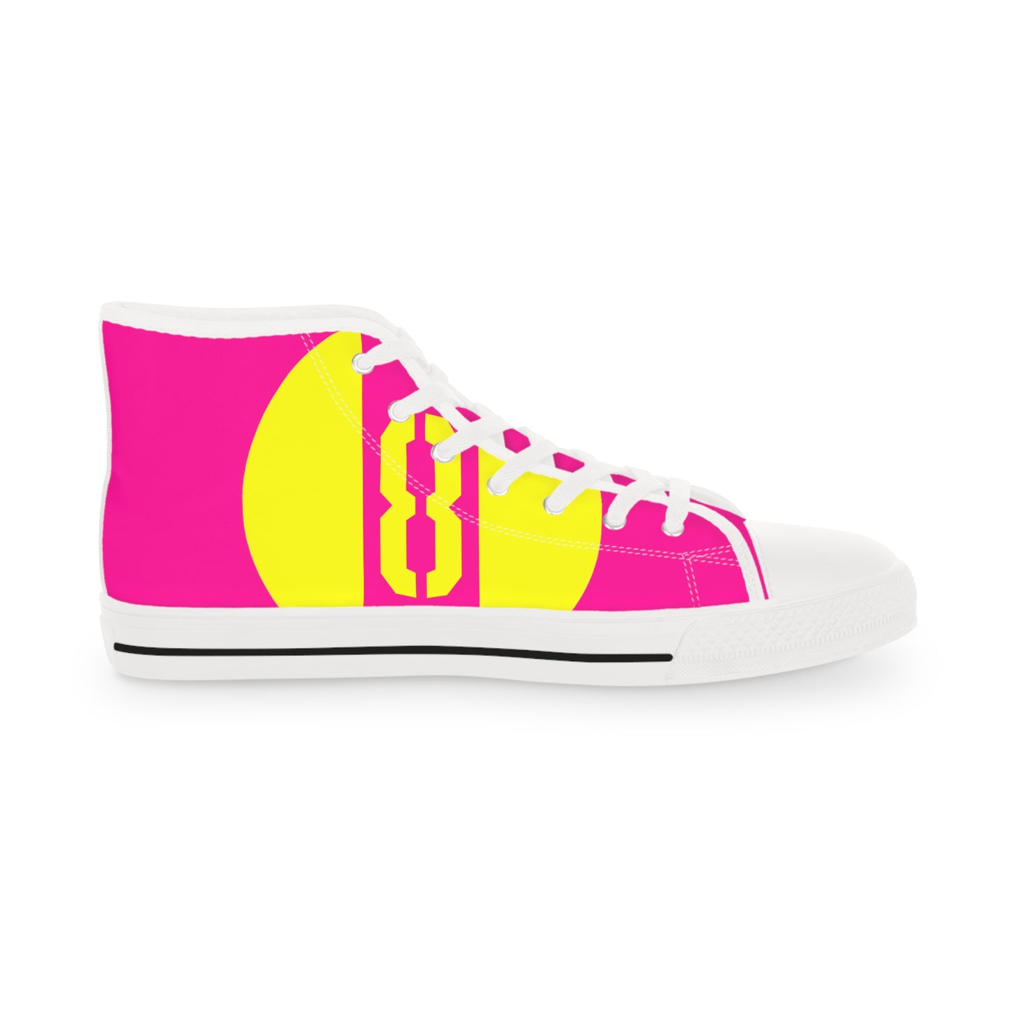 Limited Edition High Top Sneakers - 8 - Pink