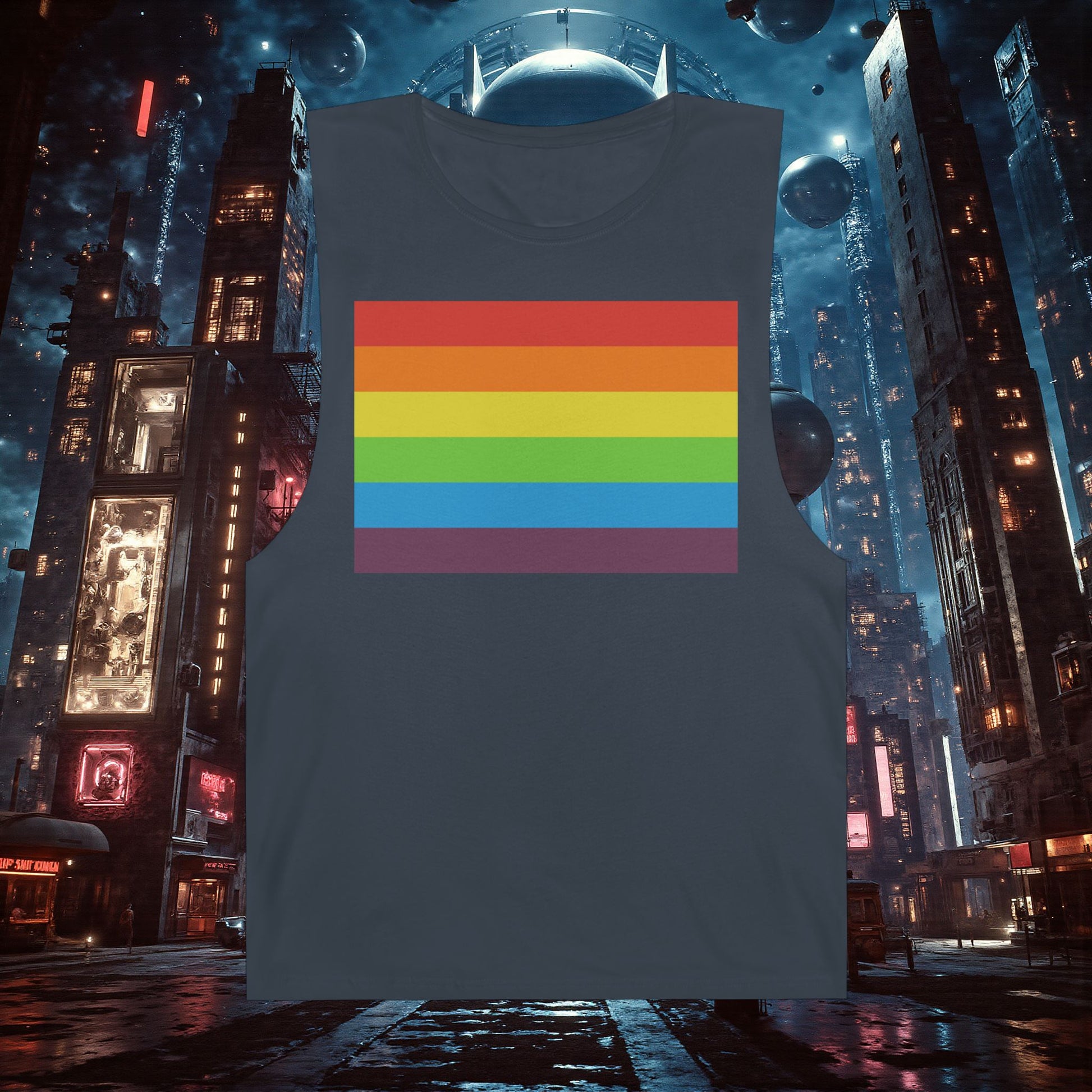 Muscle Tank | Vintage Pride Flag