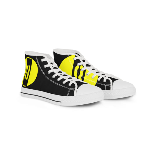 Limited Edition High Top Sneakers - 8 - Black