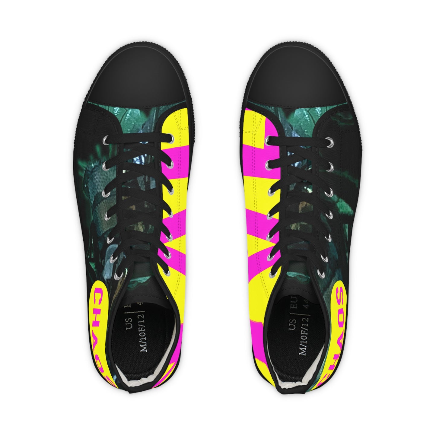 Limited Edition High Top Sneakers - CHAOS - Pink