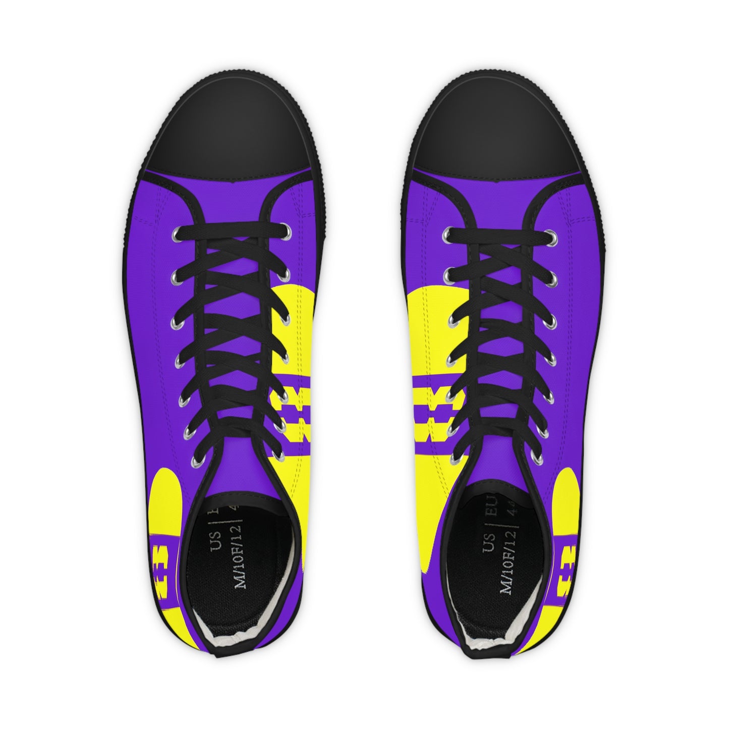 Limited Edition High Top Sneakers - 8 - Purple