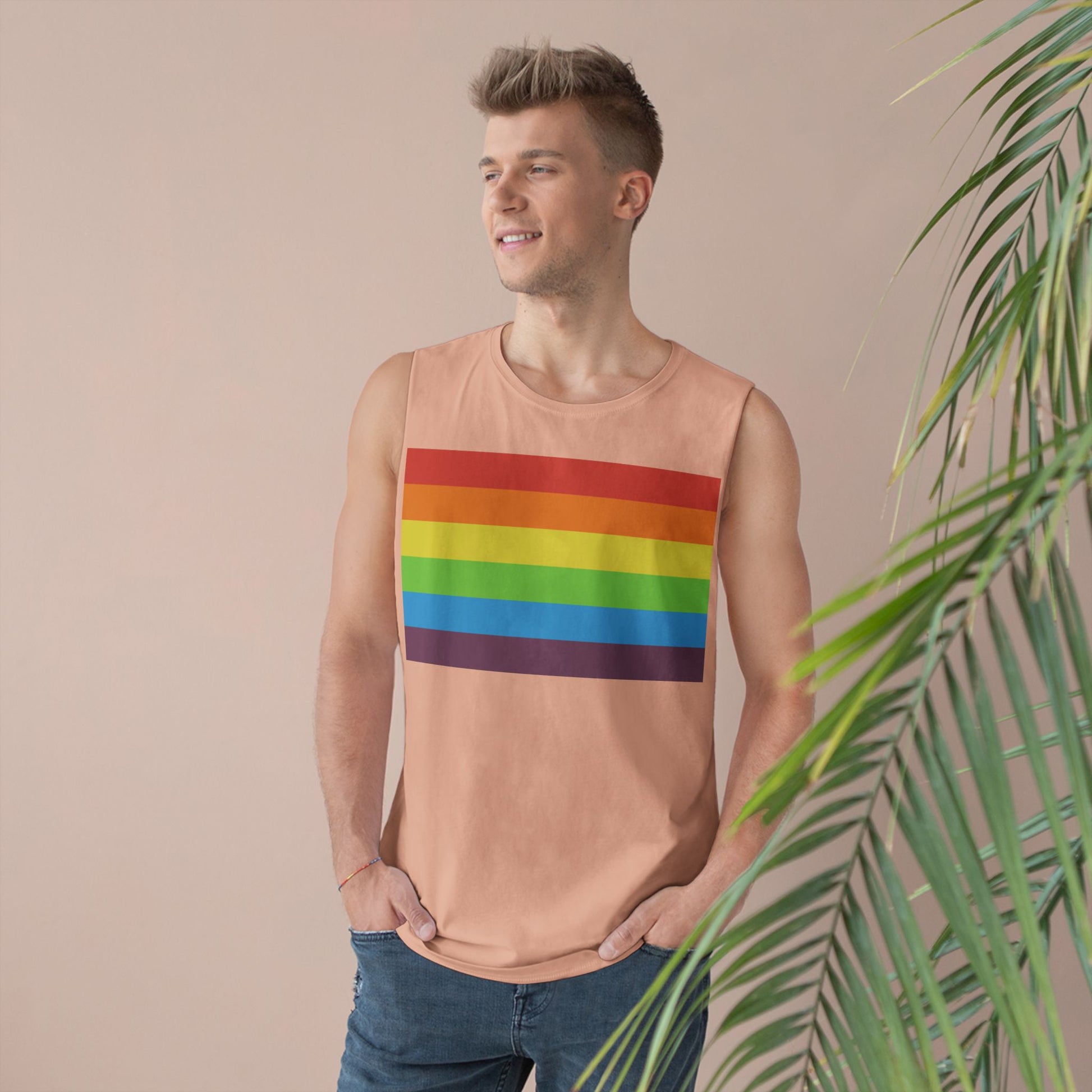 Muscle Tank | Vintage Pride Flag