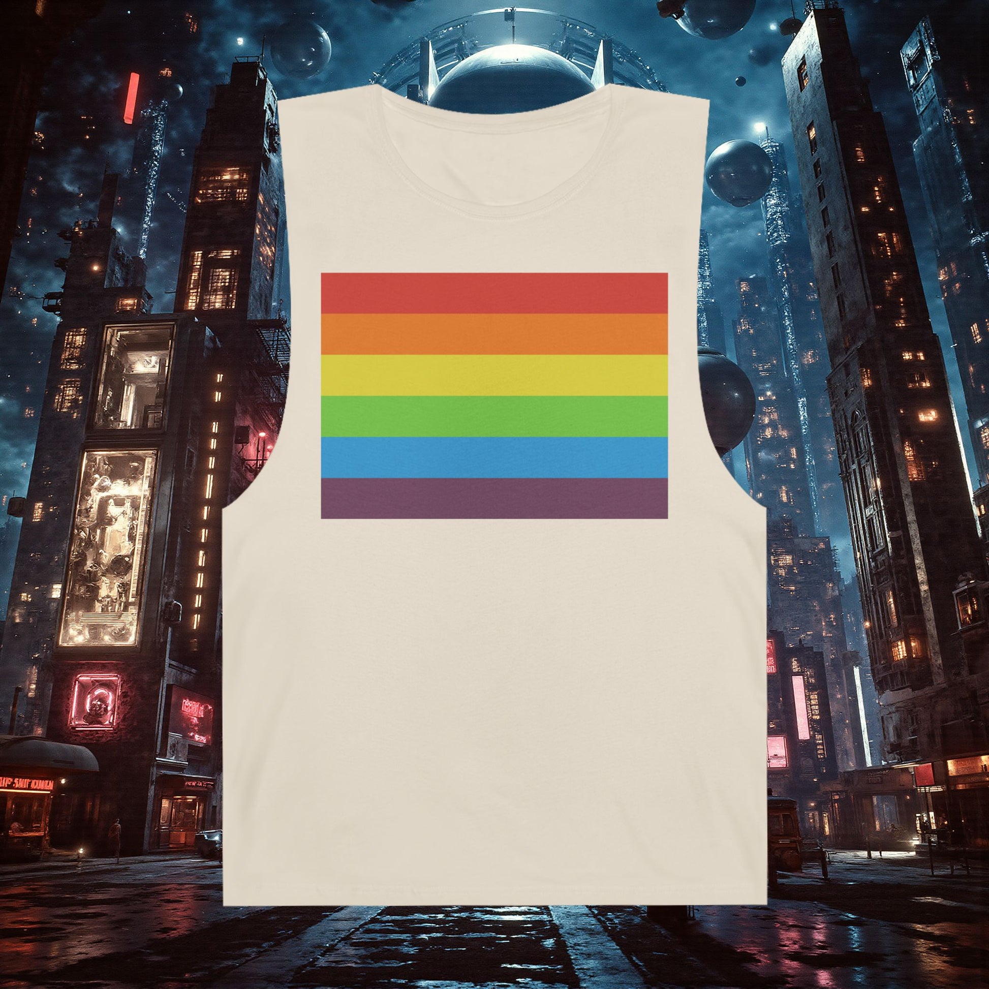 Muscle Tank | Vintage Pride Flag