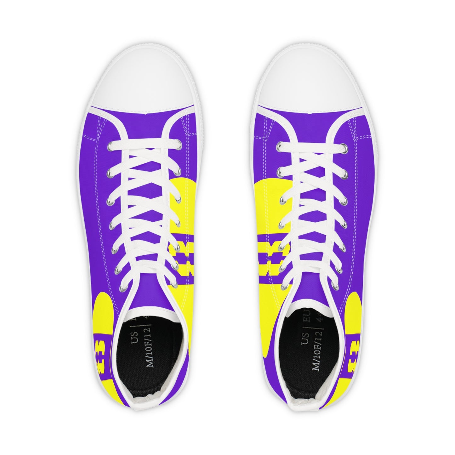 Limited Edition High Top Sneakers - 8 - Purple