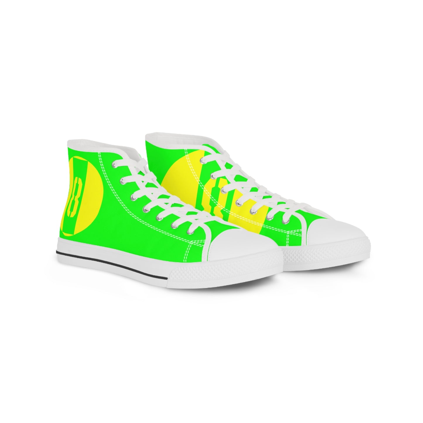 Limited Edition High Top Sneakers - 8 - Green