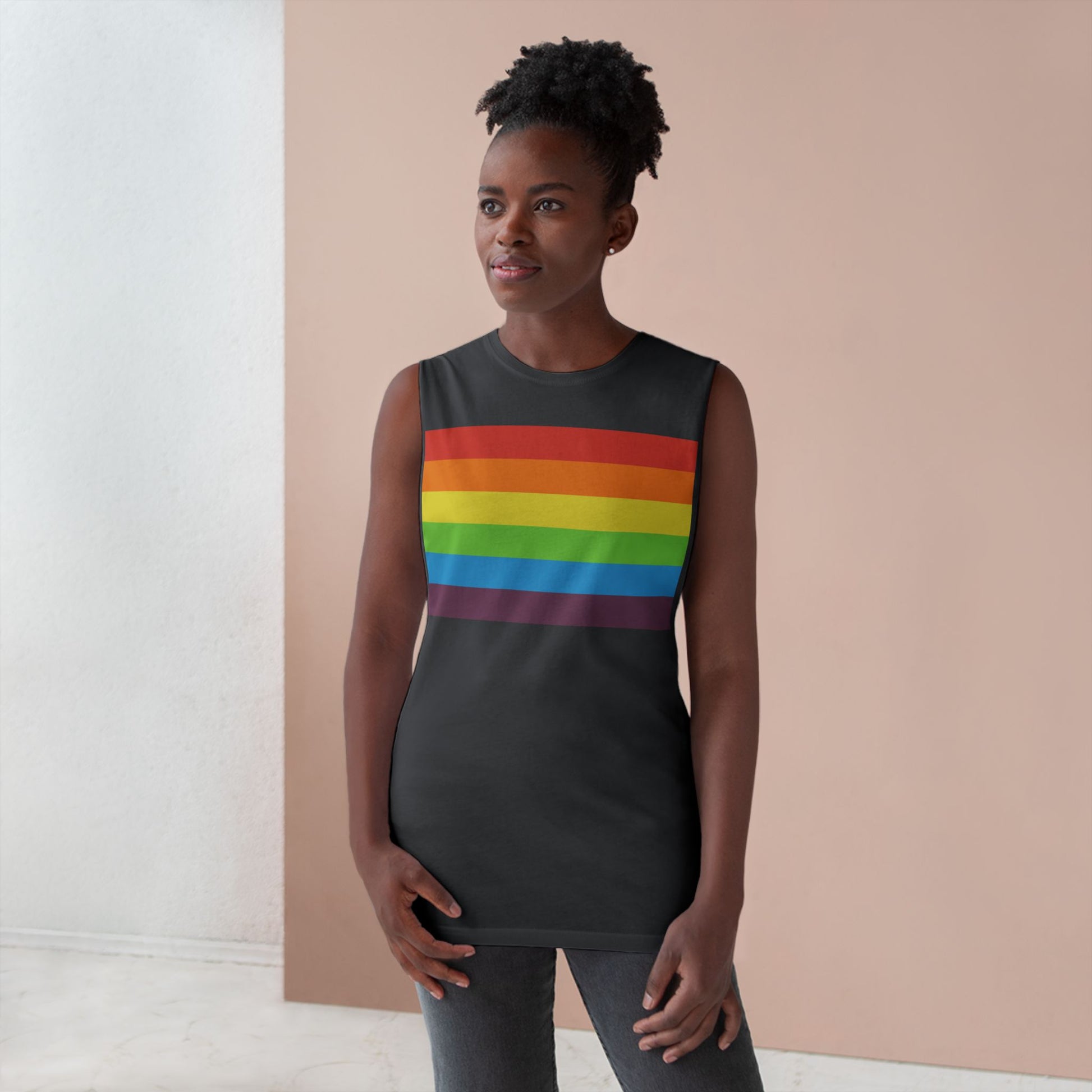 Muscle Tank | Vintage Pride Flag