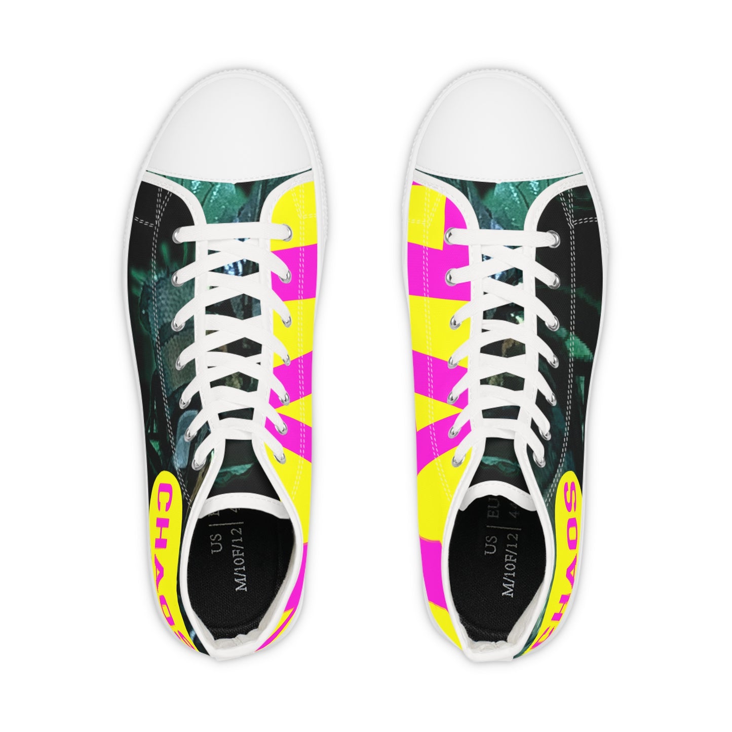 Limited Edition High Top Sneakers - CHAOS - Pink