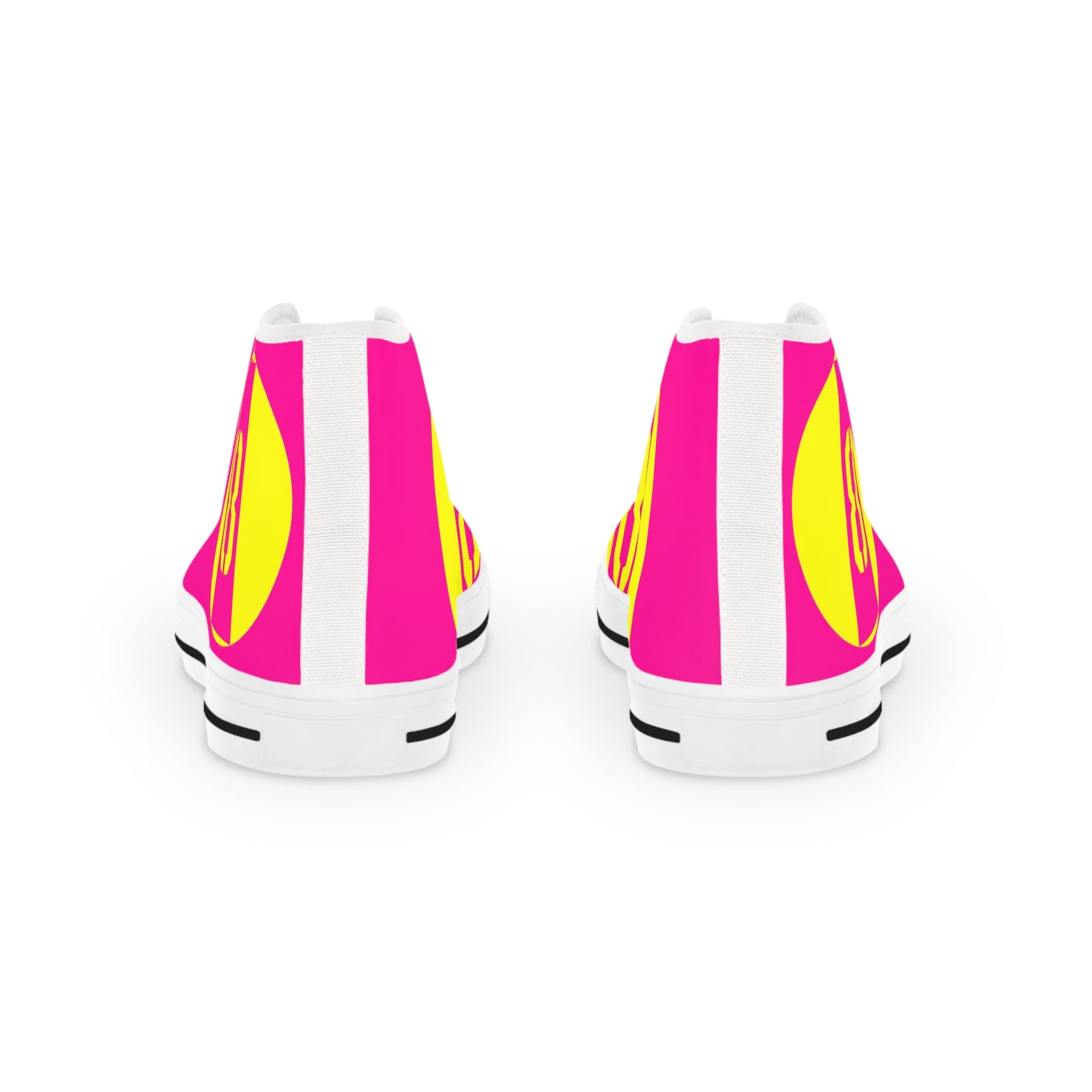 Limited Edition High Top Sneakers - 8 - Pink