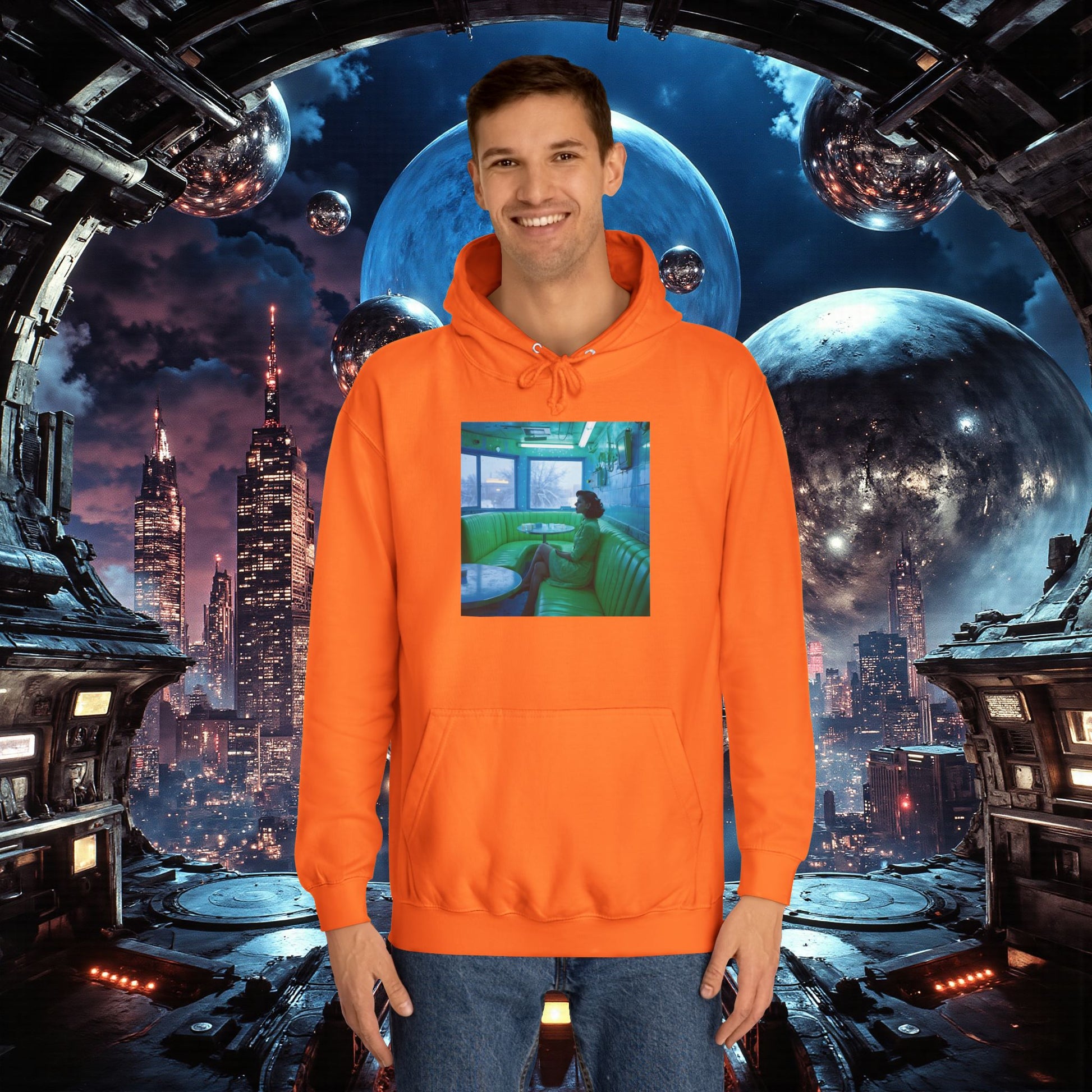 College Hoodie | Forever Blue