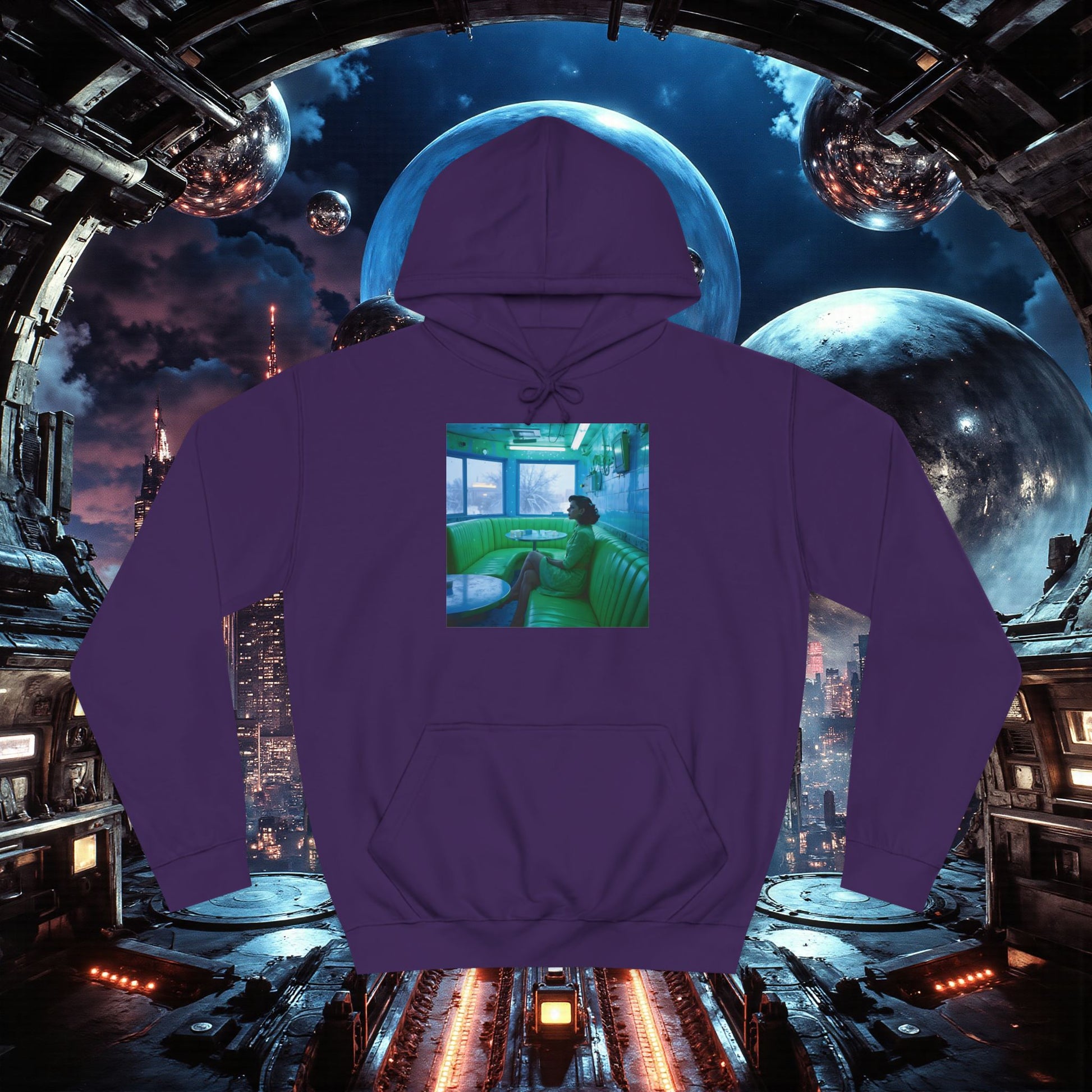 College Hoodie | Forever Blue