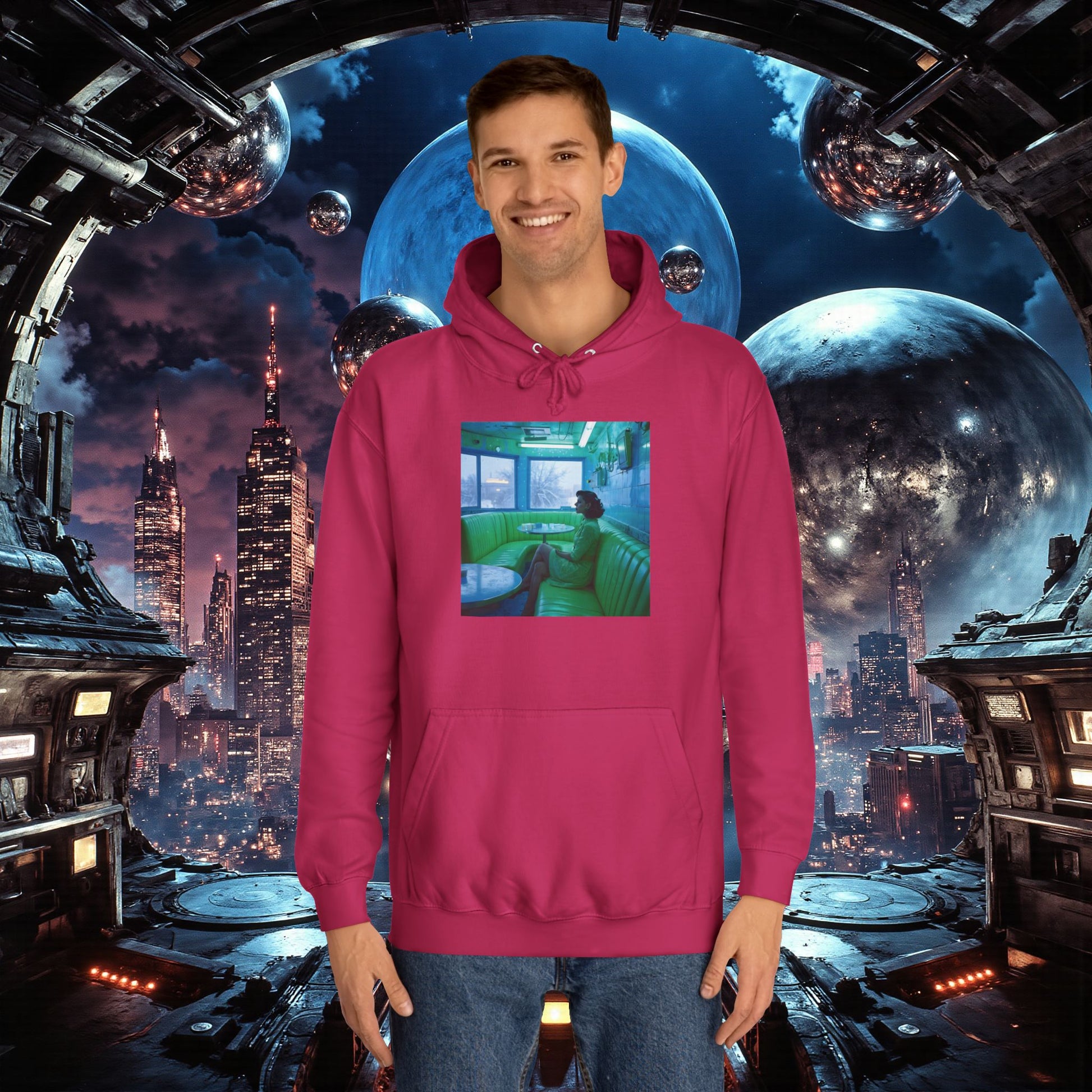 College Hoodie | Forever Blue
