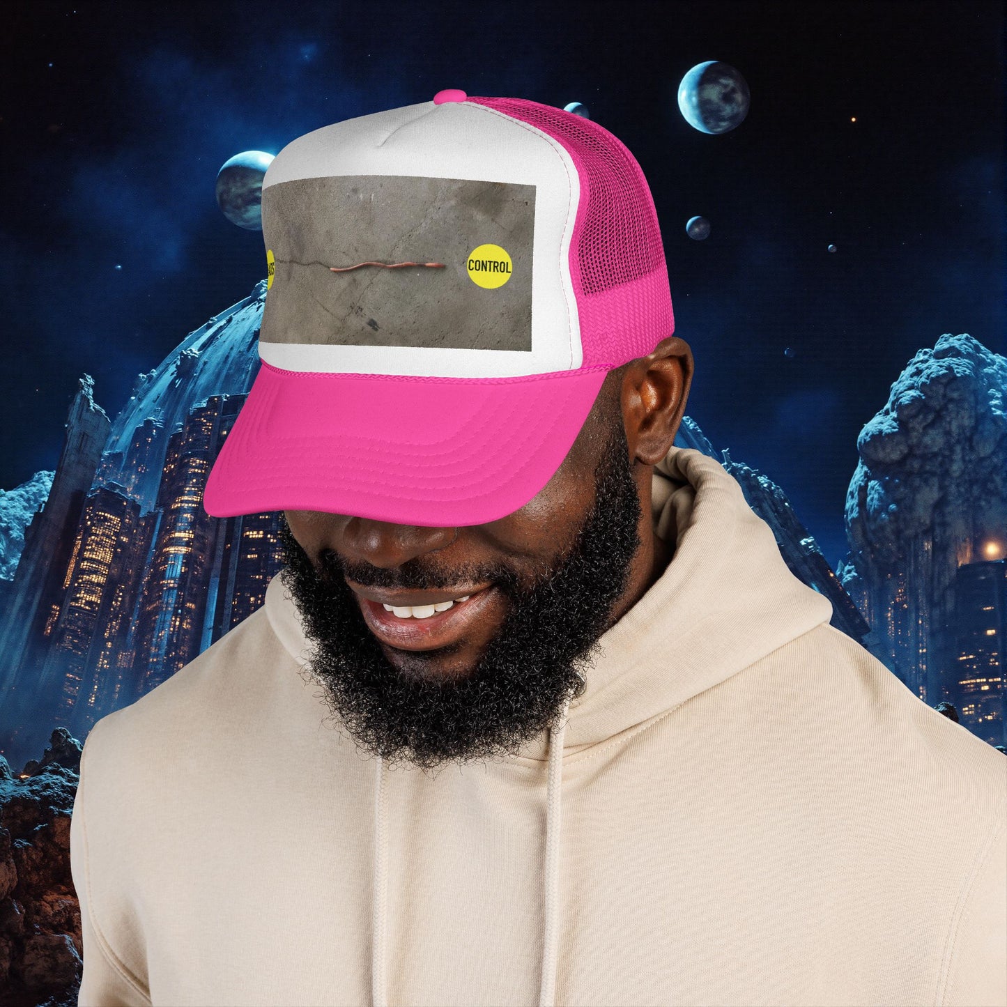 Trucker Hat | Control The Chaos Control The Worm