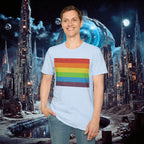 T-Shirt | Distressed Vintage Pride Flag