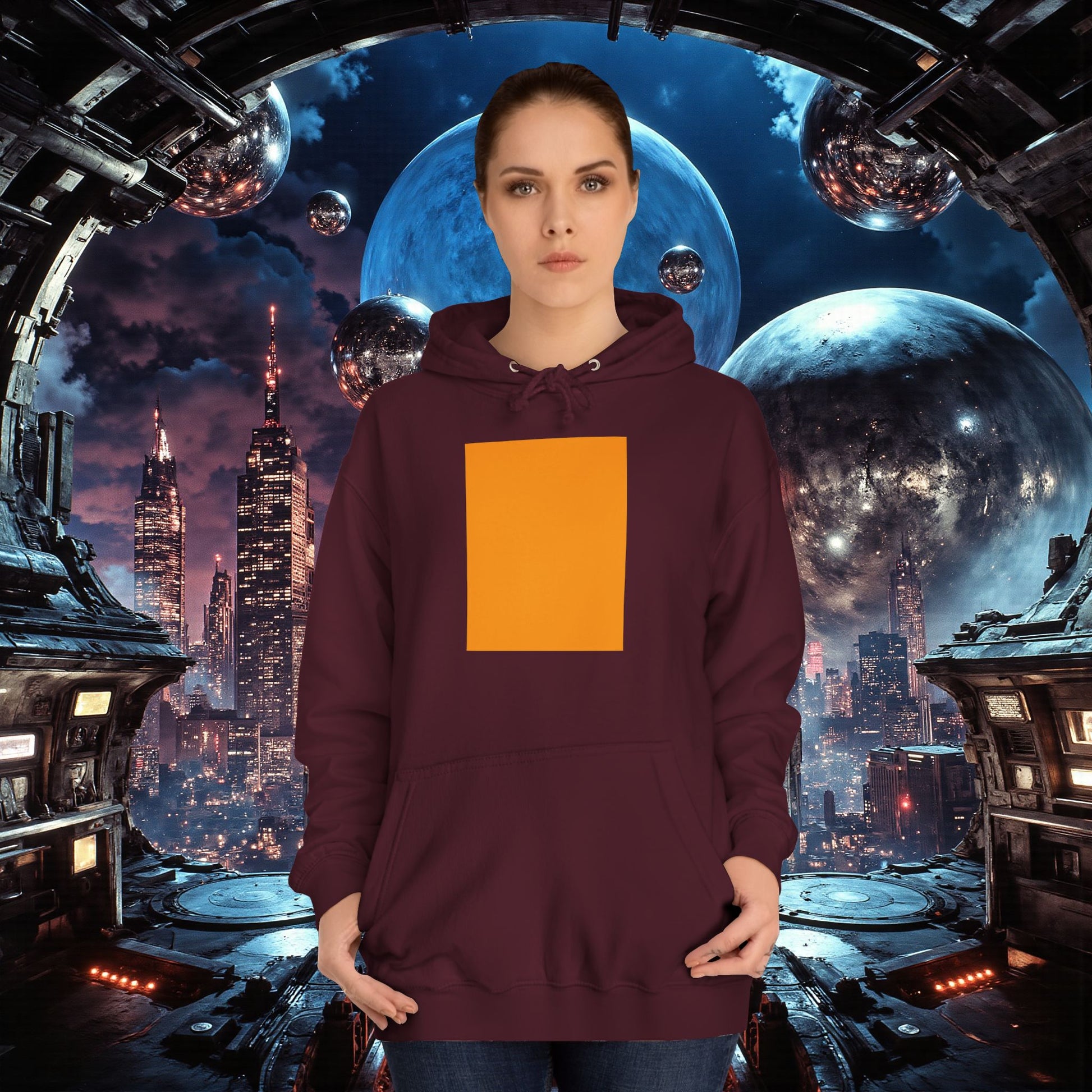 College Hoodie | Orange