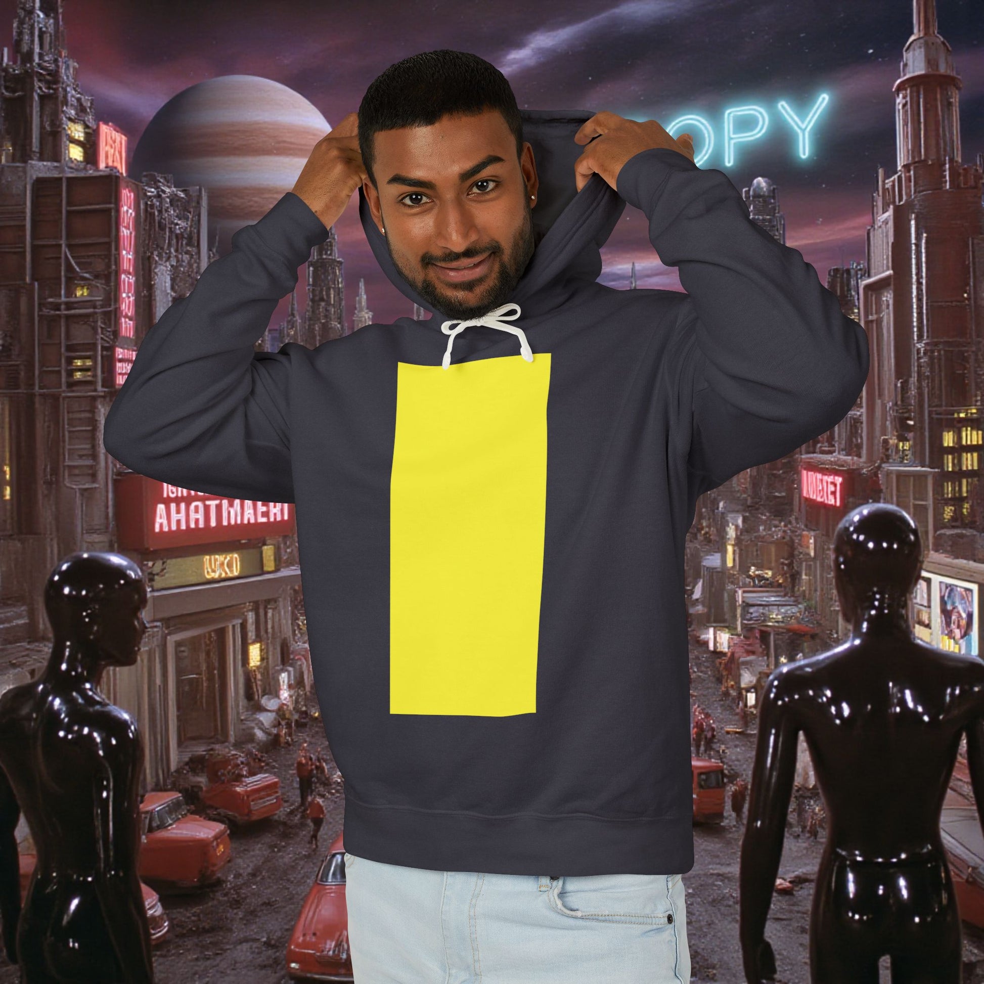 Hoodie Sweatshirt | Yellow