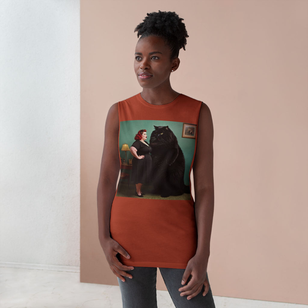Muscle Tank | Black Pussy