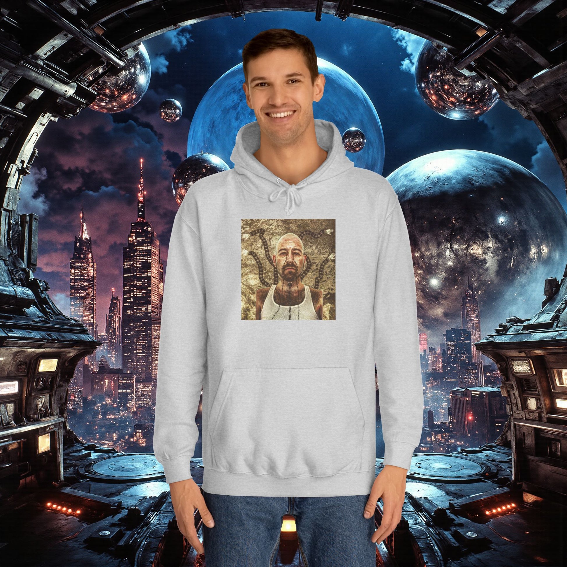 College Hoodie | The End | I Am Adrammelech