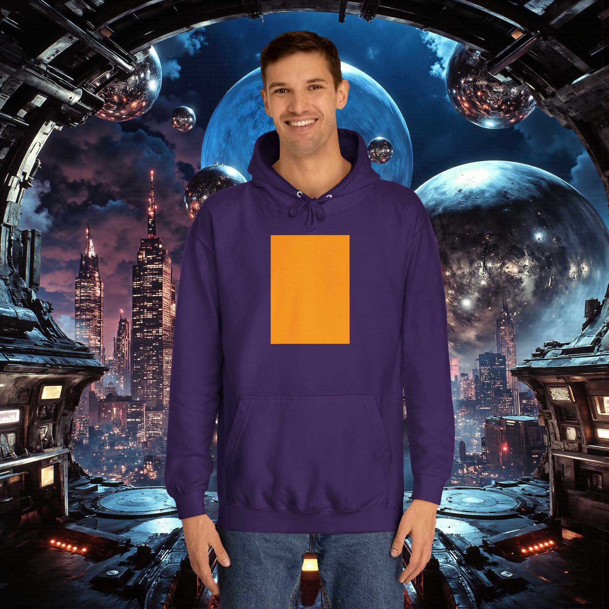 College Hoodie | Orange
