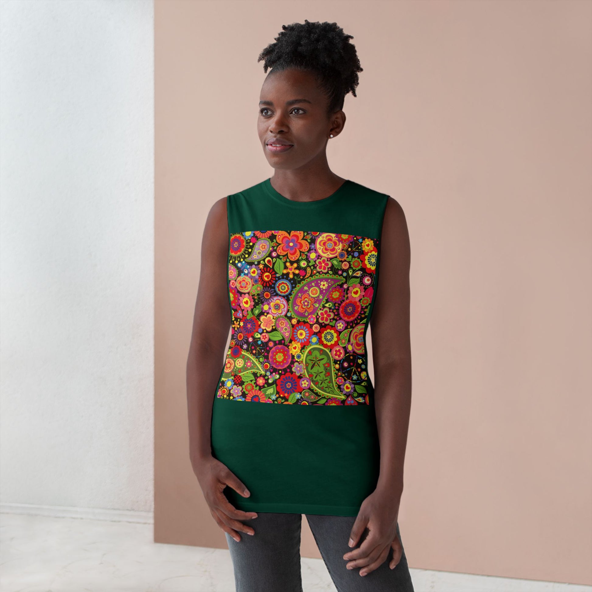 Muscle Tank | Paisley 68