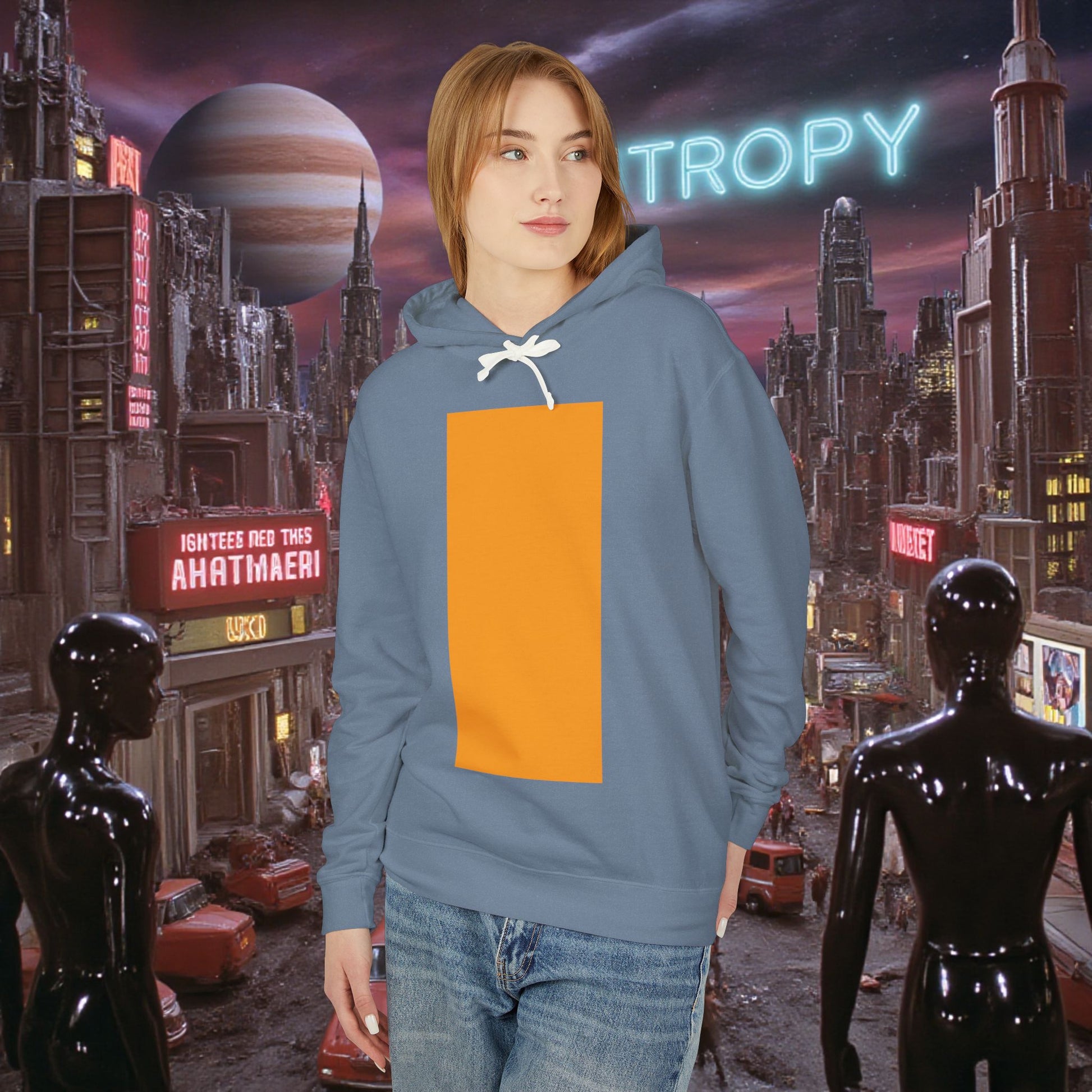 Hoodie Sweatshirt | Orange