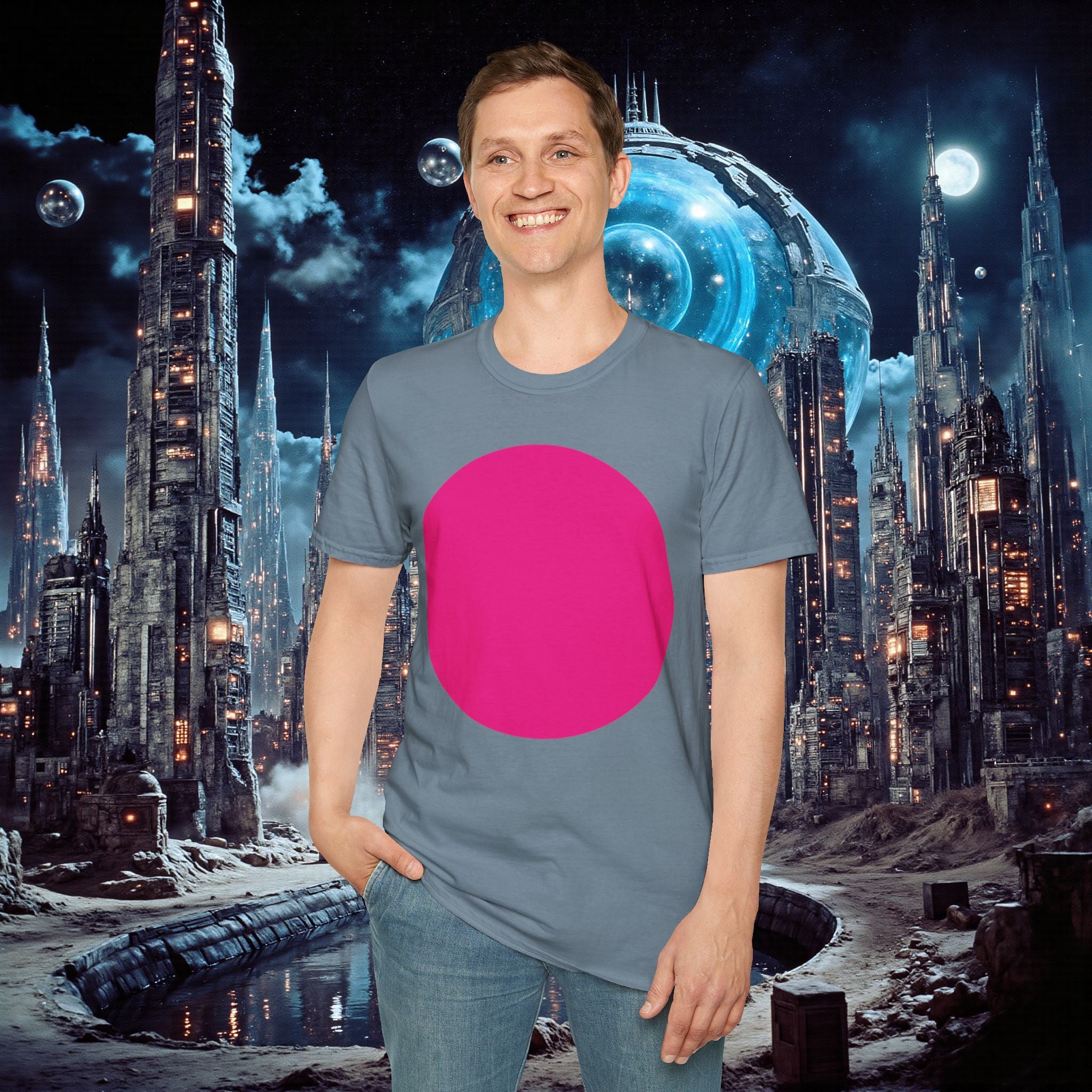 T-Shirt | Bright Pink