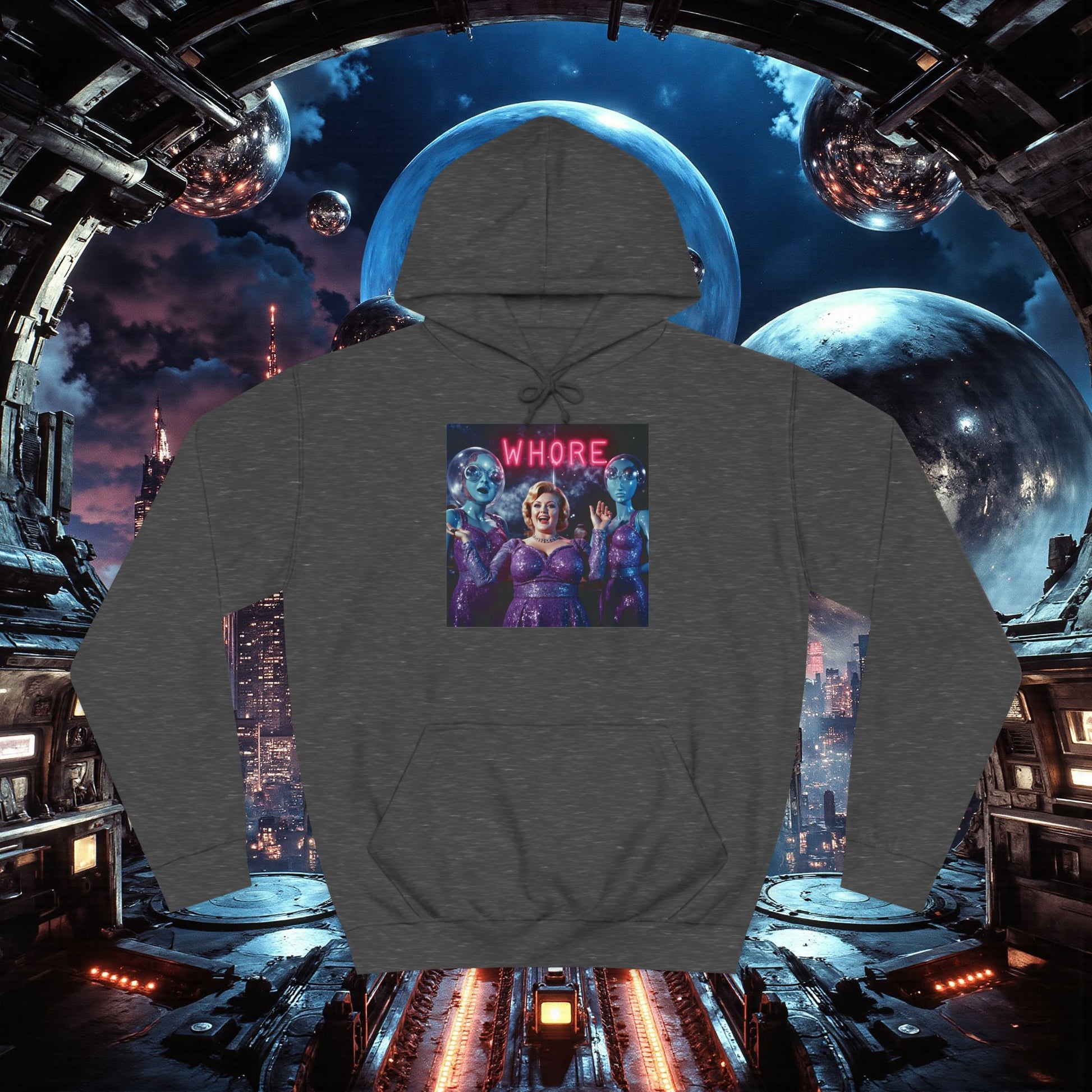 College Hoodie | WHORE