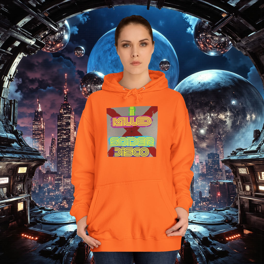 College Hoodie | I Killed Spider Disco