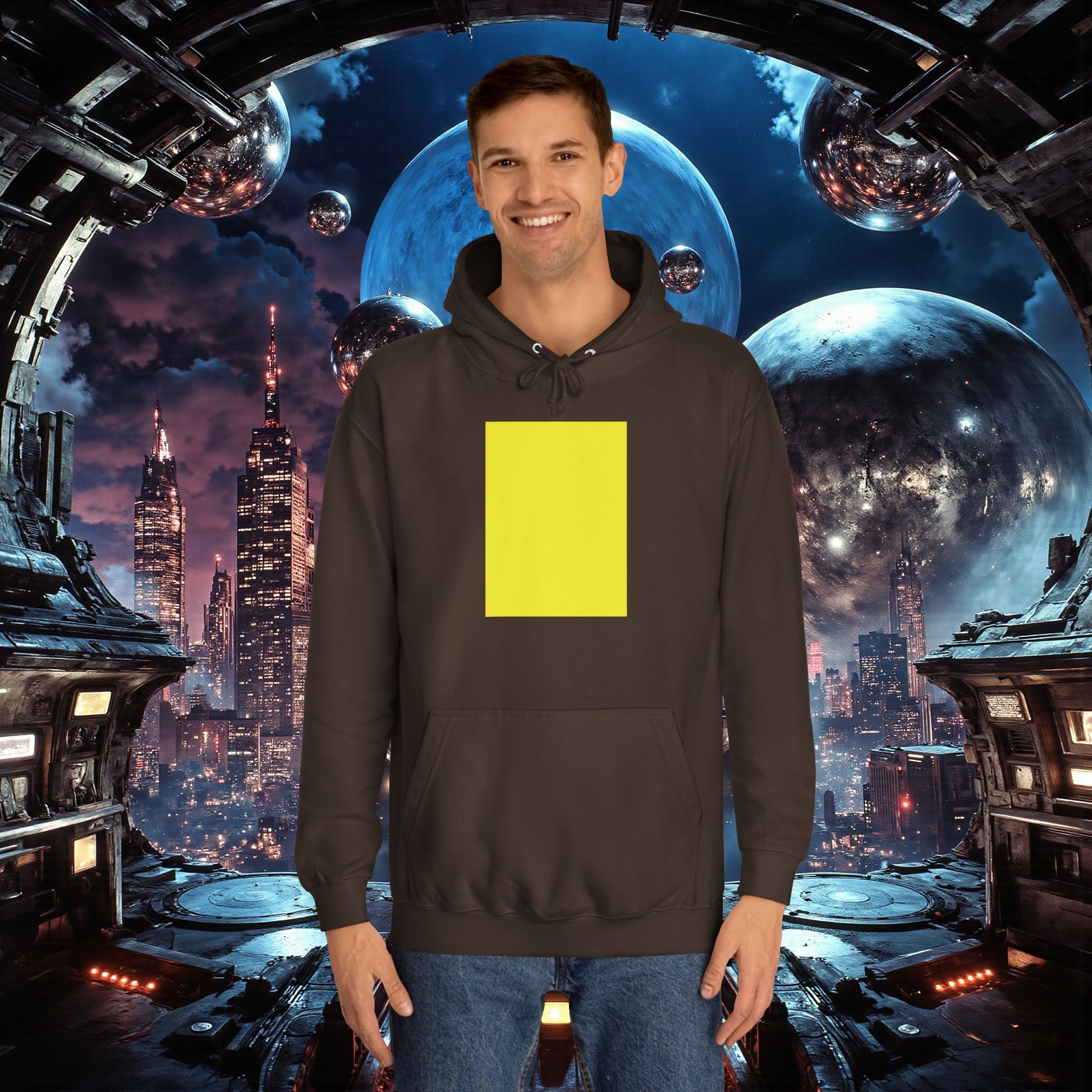 College Hoodie | Yellow
