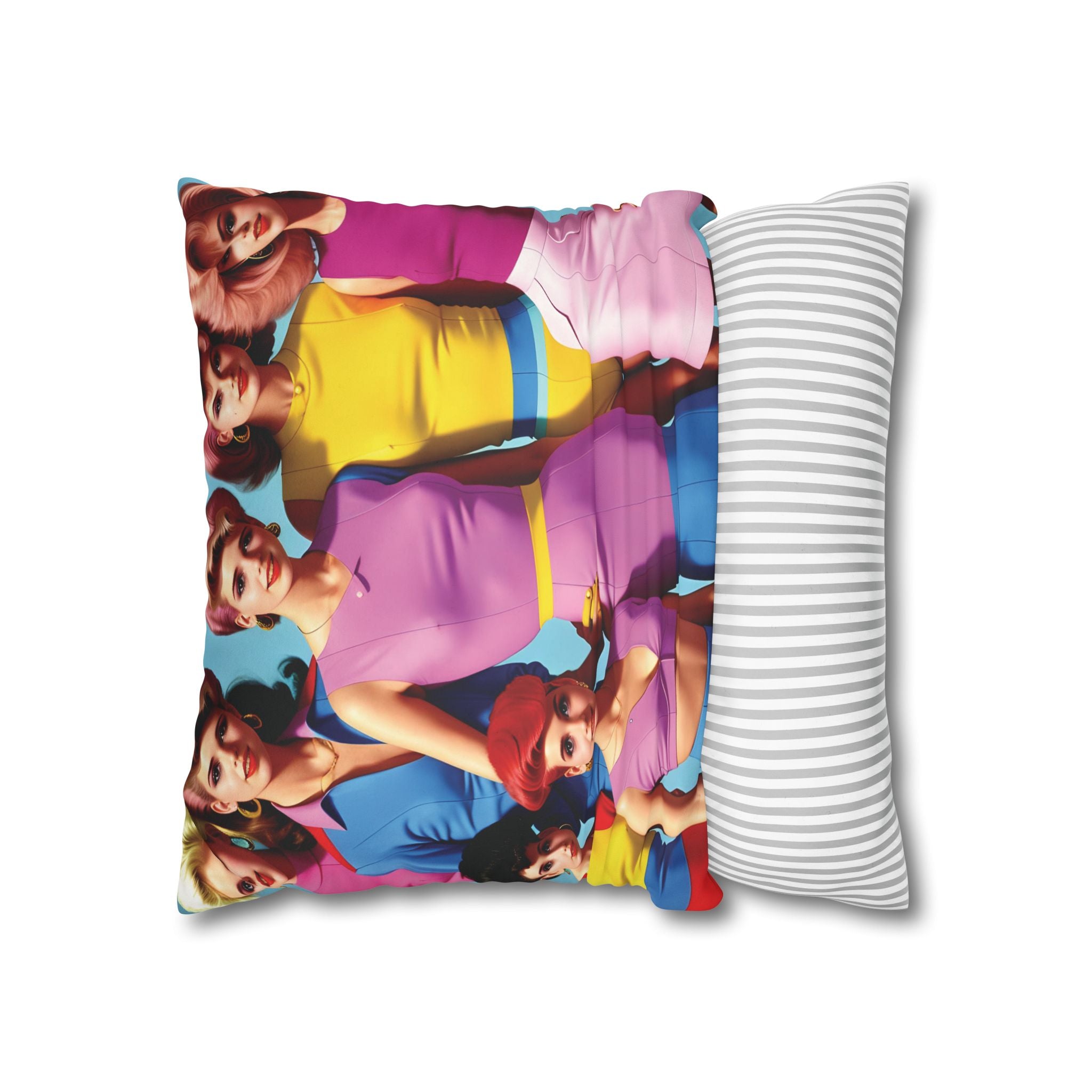 Pillow Case | Faux Suede | Lady 80