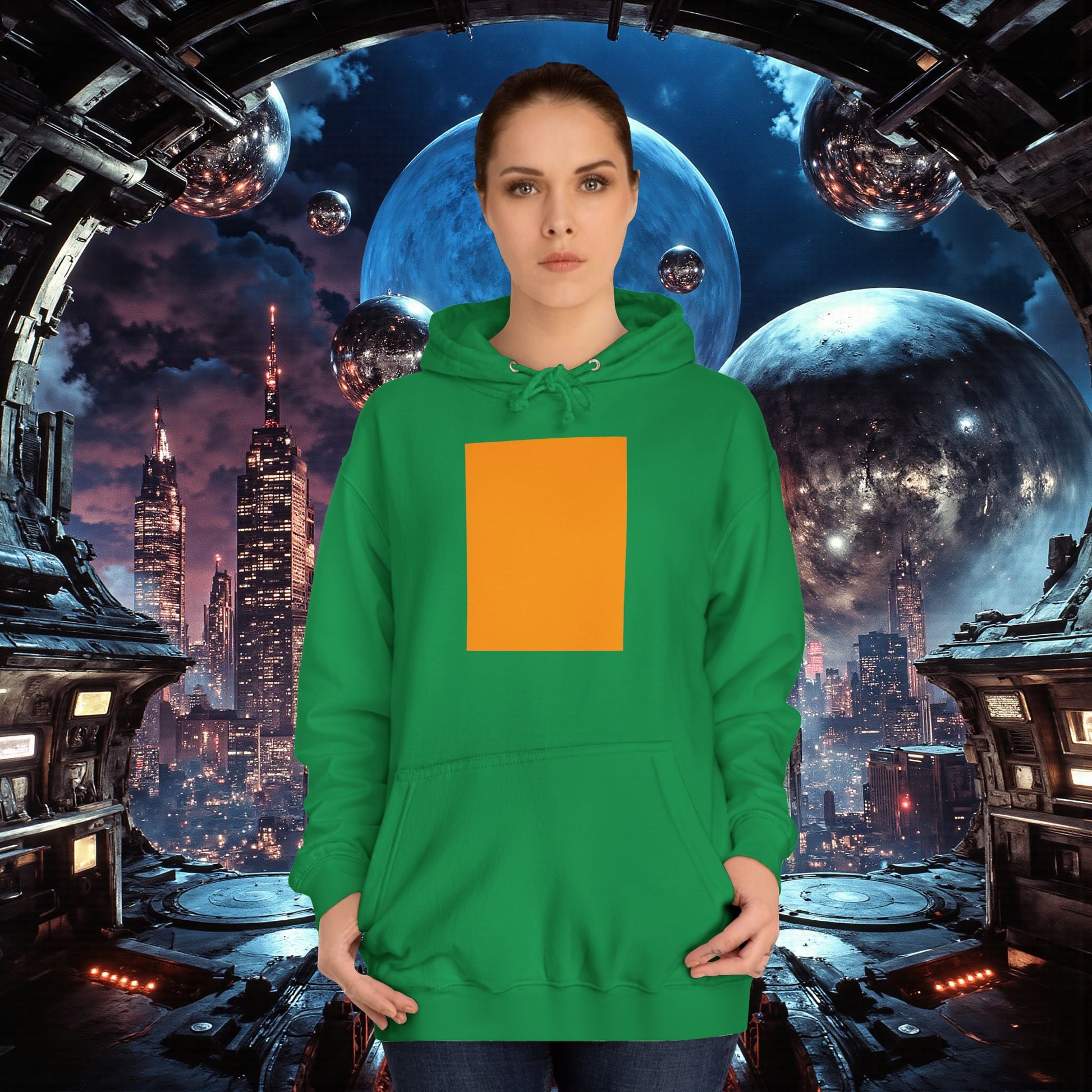 College Hoodie | Orange