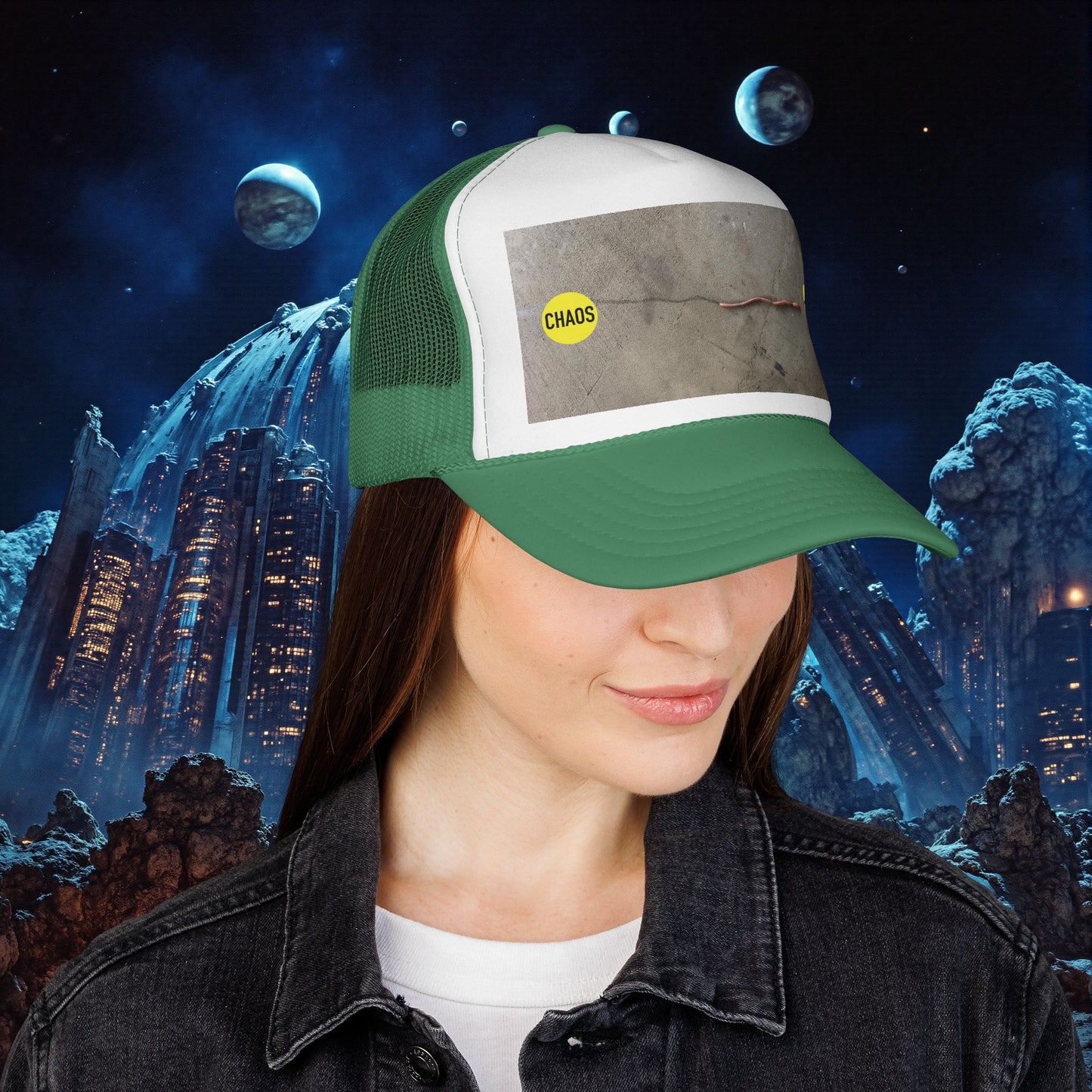 Trucker Hat | Control The Chaos Control The Worm