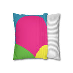 Pillow Case | Faux Suede | Color War