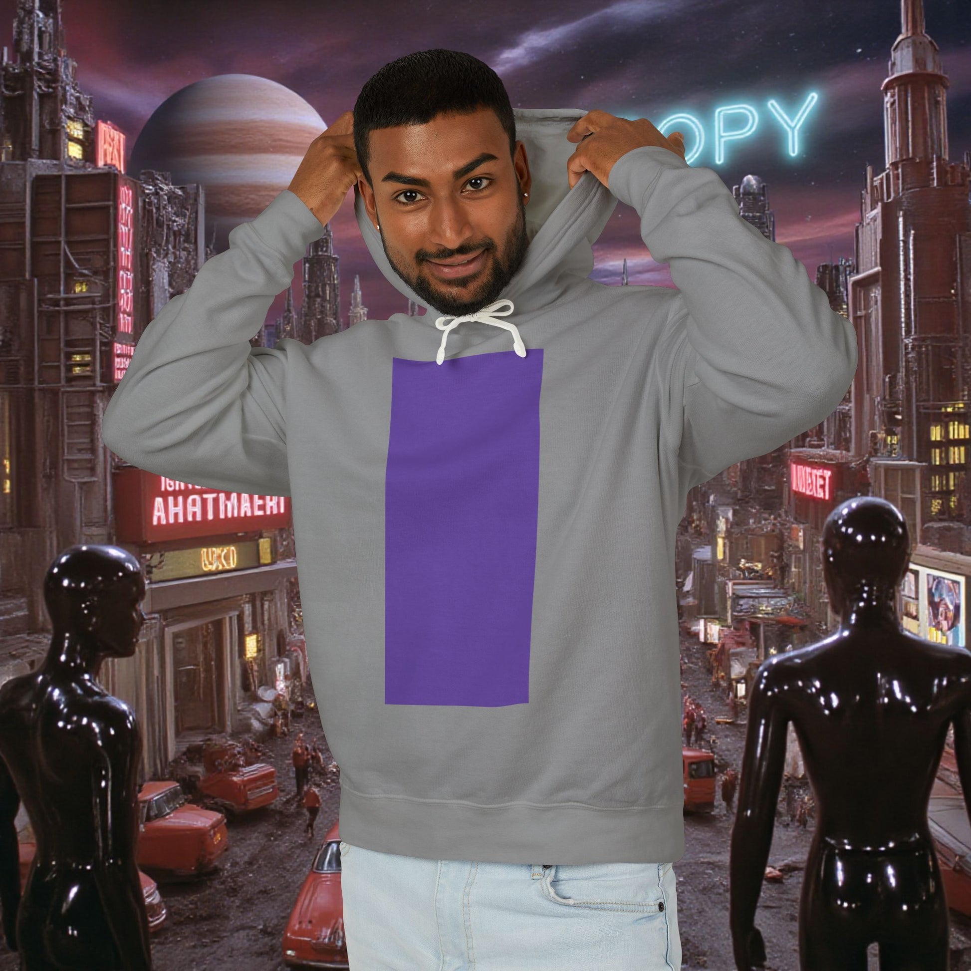 Hoodie Sweatshirt | Purple