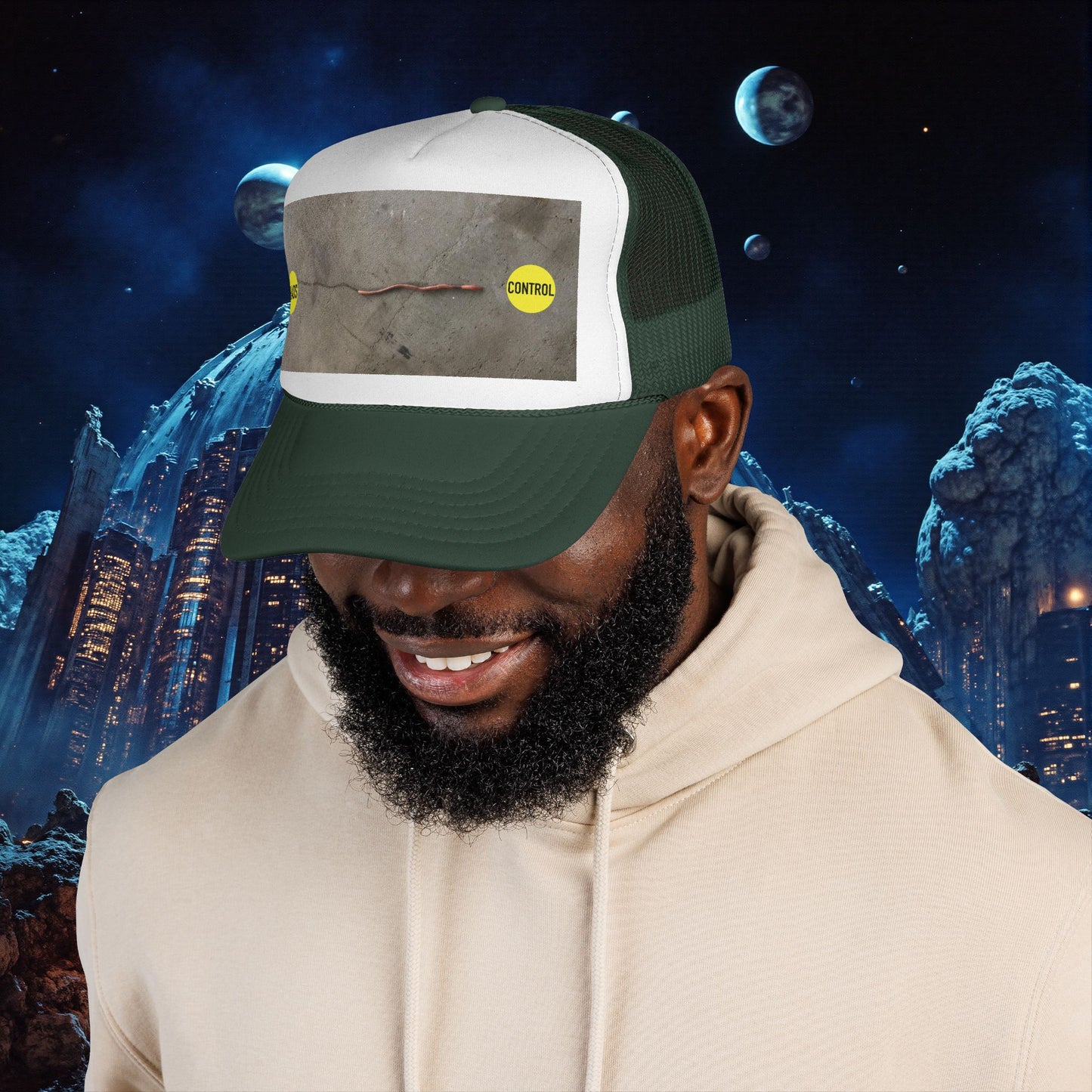 Trucker Hat | Control The Chaos Control The Worm
