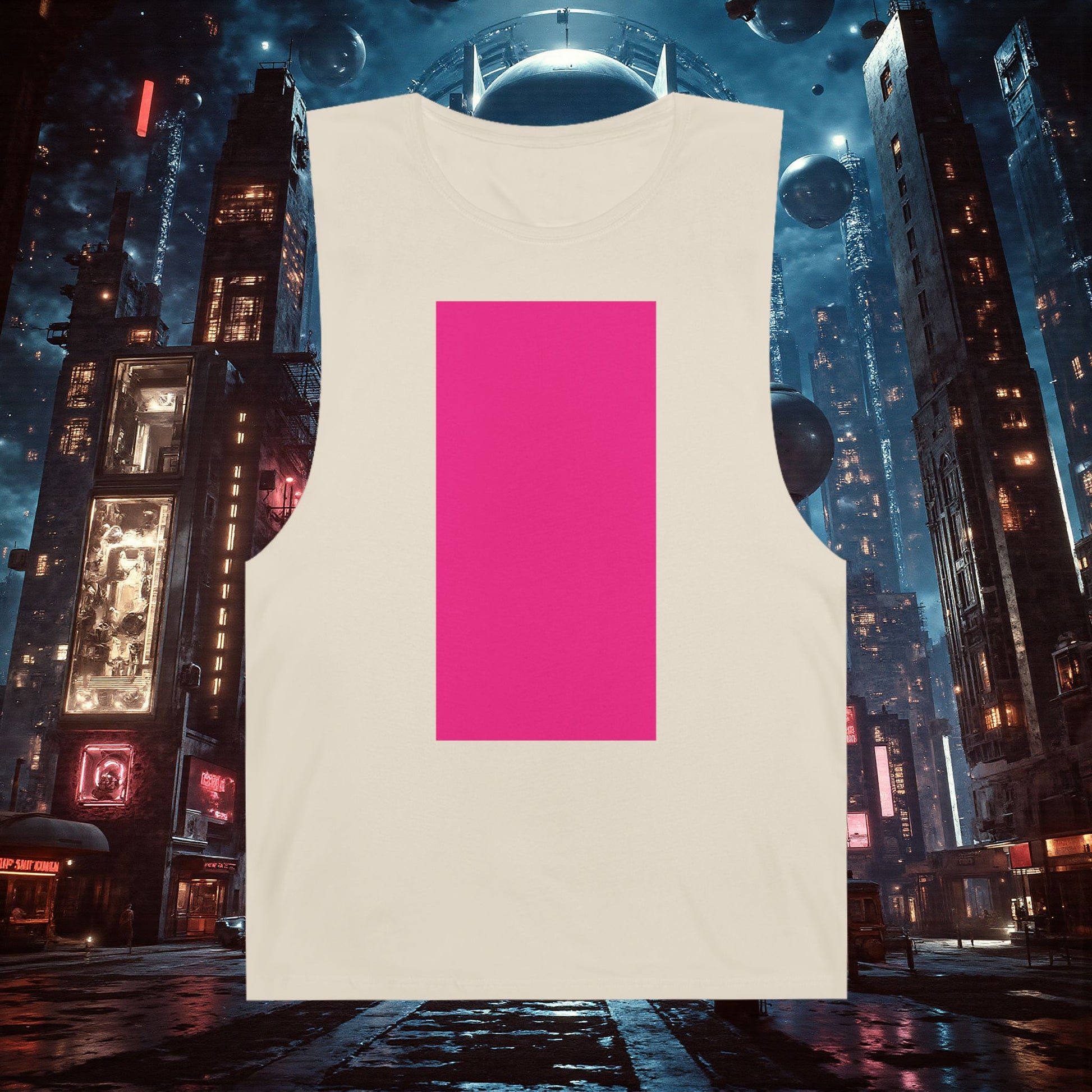 Muscle Tank | Bright Pink