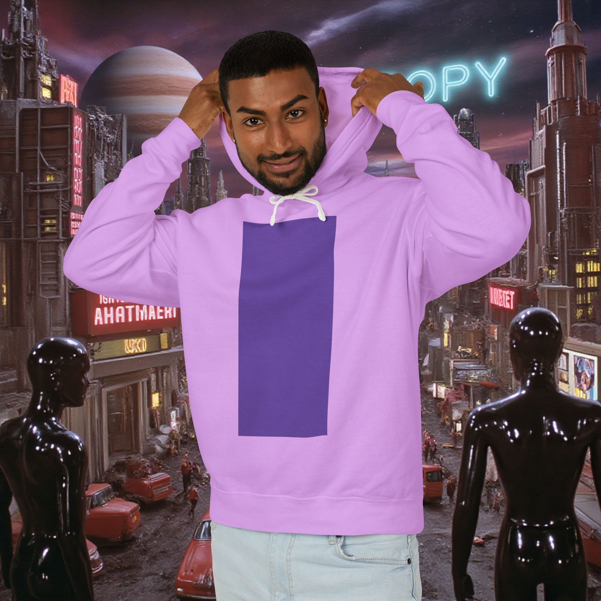 Hoodie Sweatshirt | Purple