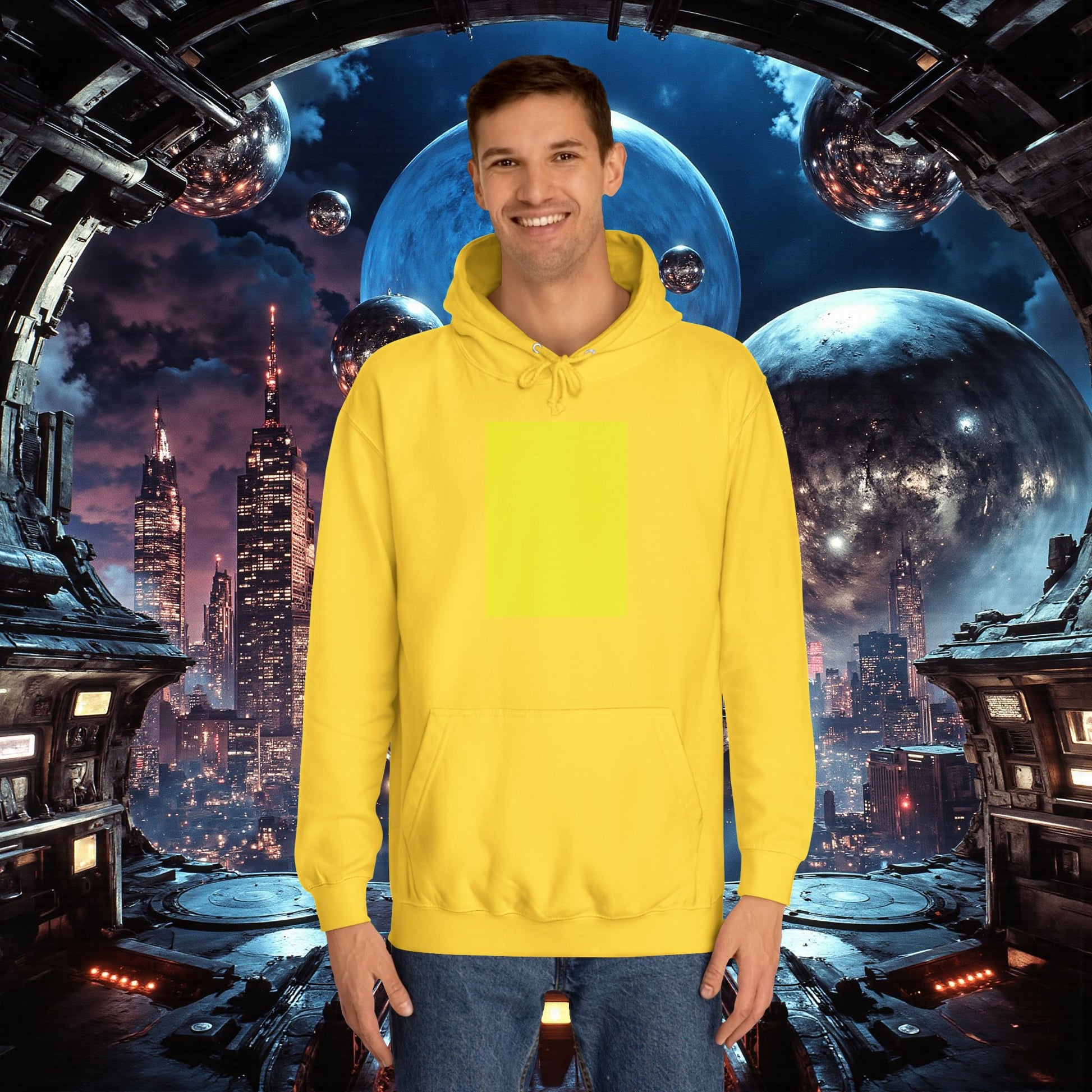 College Hoodie | Yellow