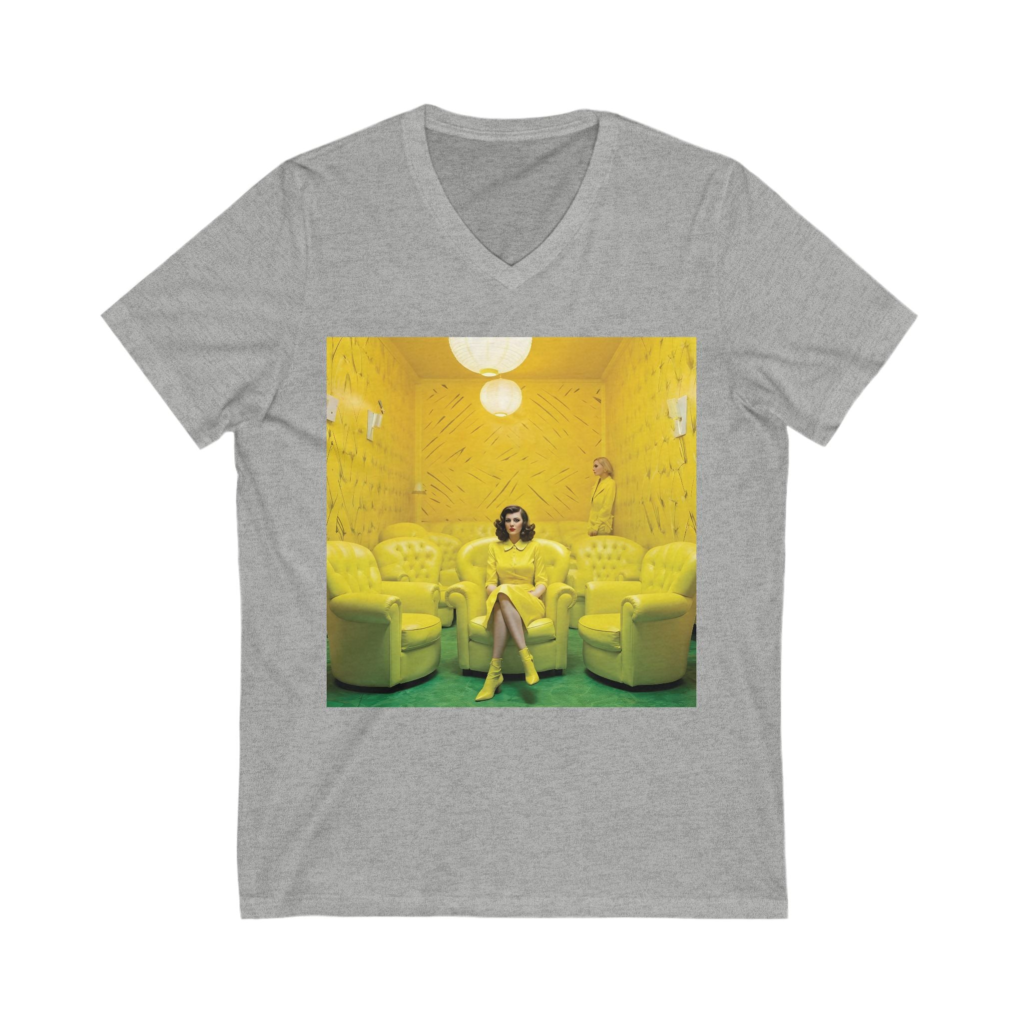 V-Neck T-Shirt | The Yellow Wallpaper